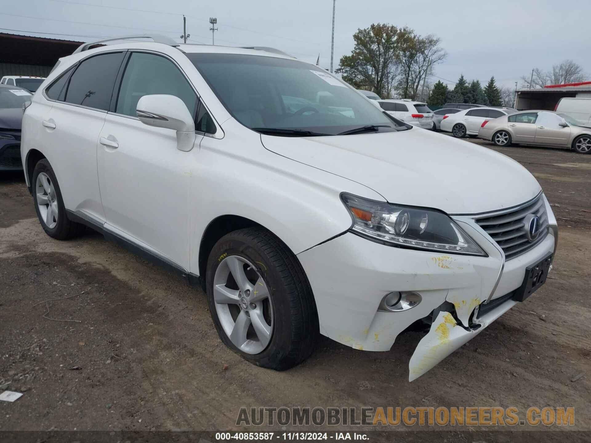 2T2BK1BA1DC157977 LEXUS RX 350 2013