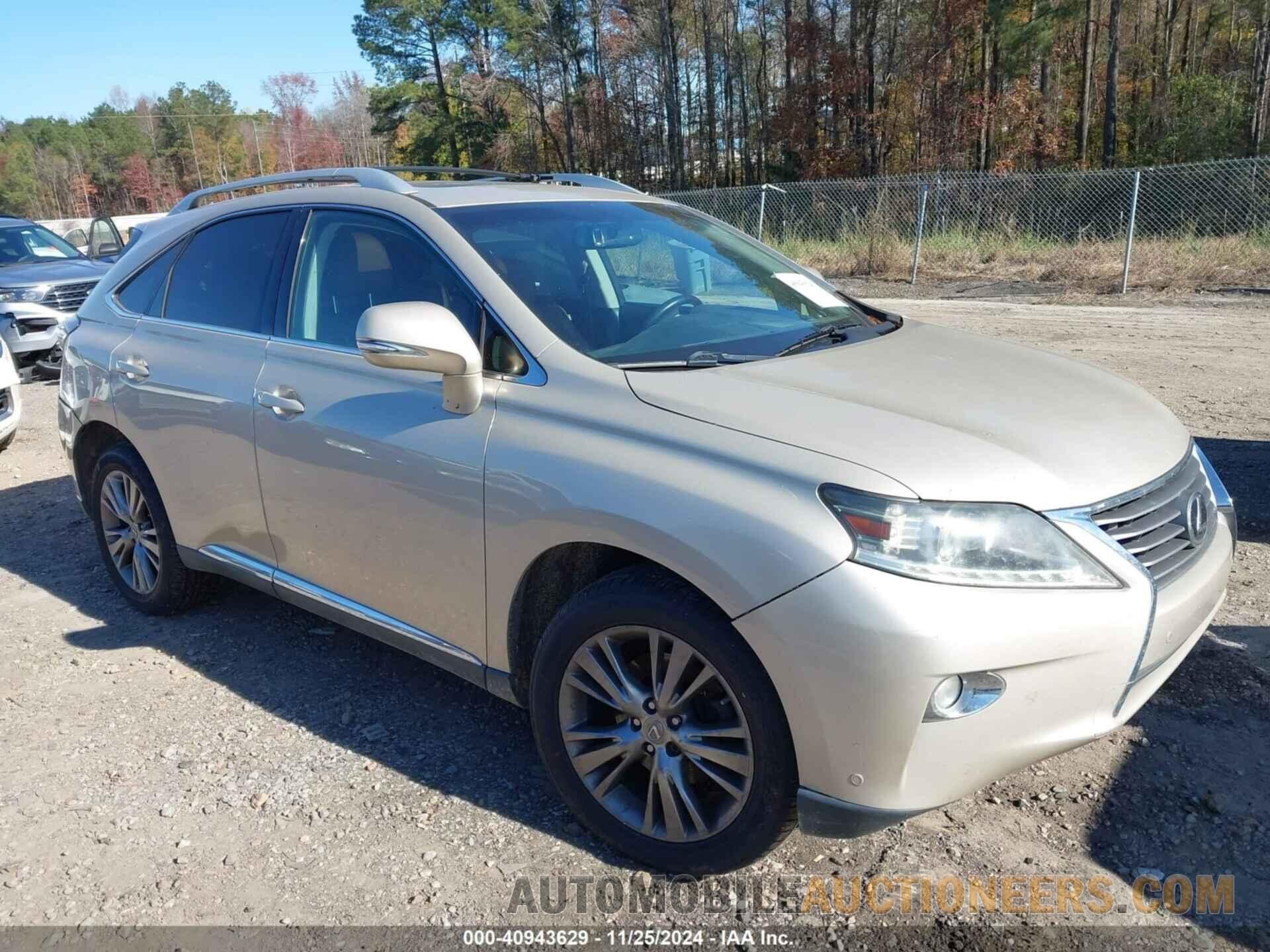 2T2BK1BA1DC193233 LEXUS RX 350 2013