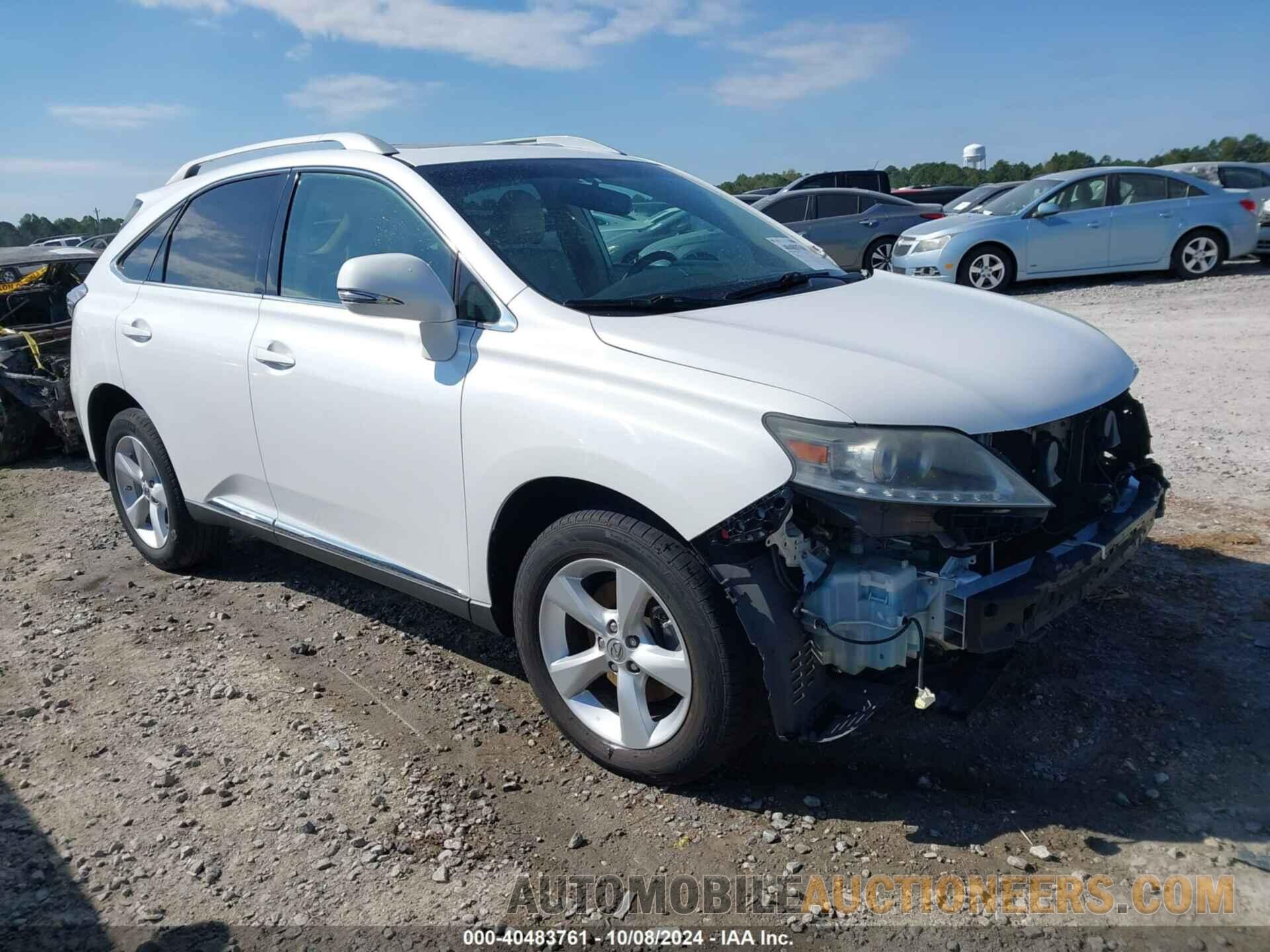 2T2BK1BA1EC239824 LEXUS RX 350 2014