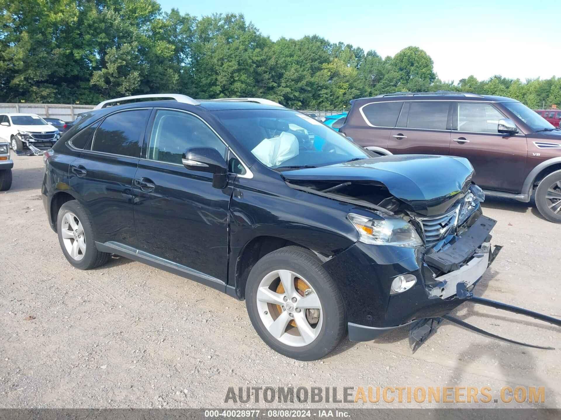 2T2BK1BA1EC246854 LEXUS RX 2014