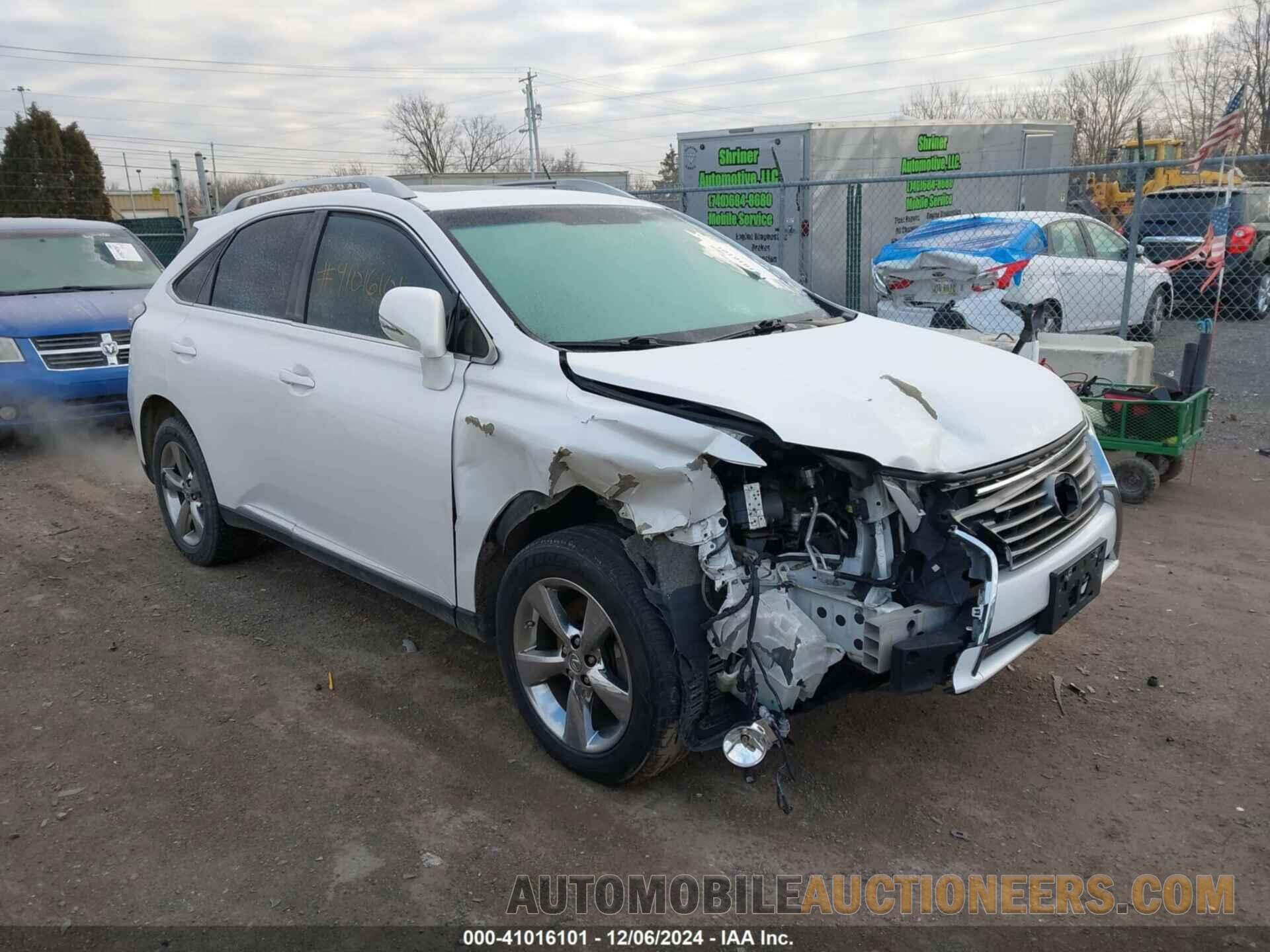 2T2BK1BA1EC247695 LEXUS RX 350 2014