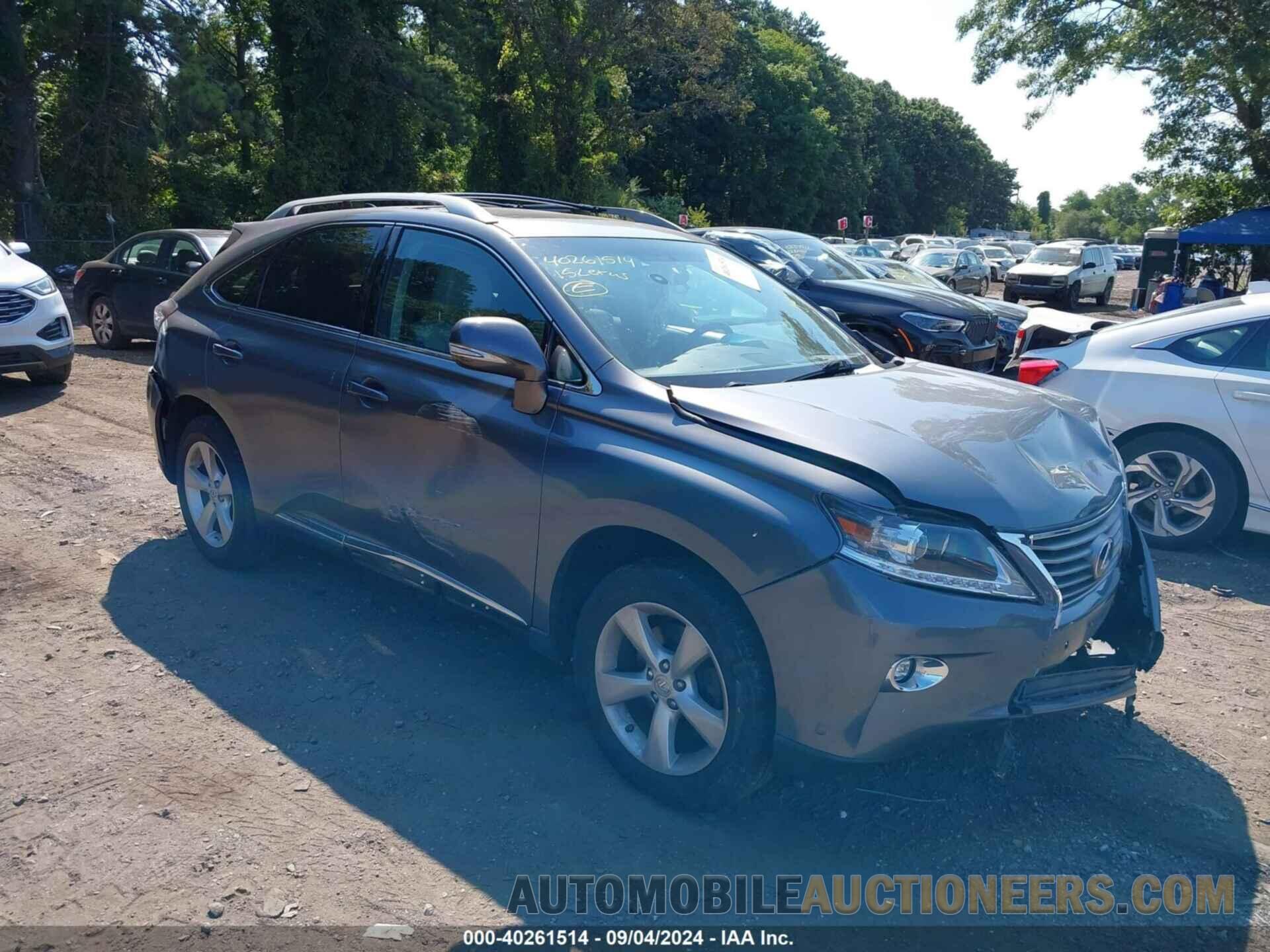 2T2BK1BA1FC261923 LEXUS RX 350 2015