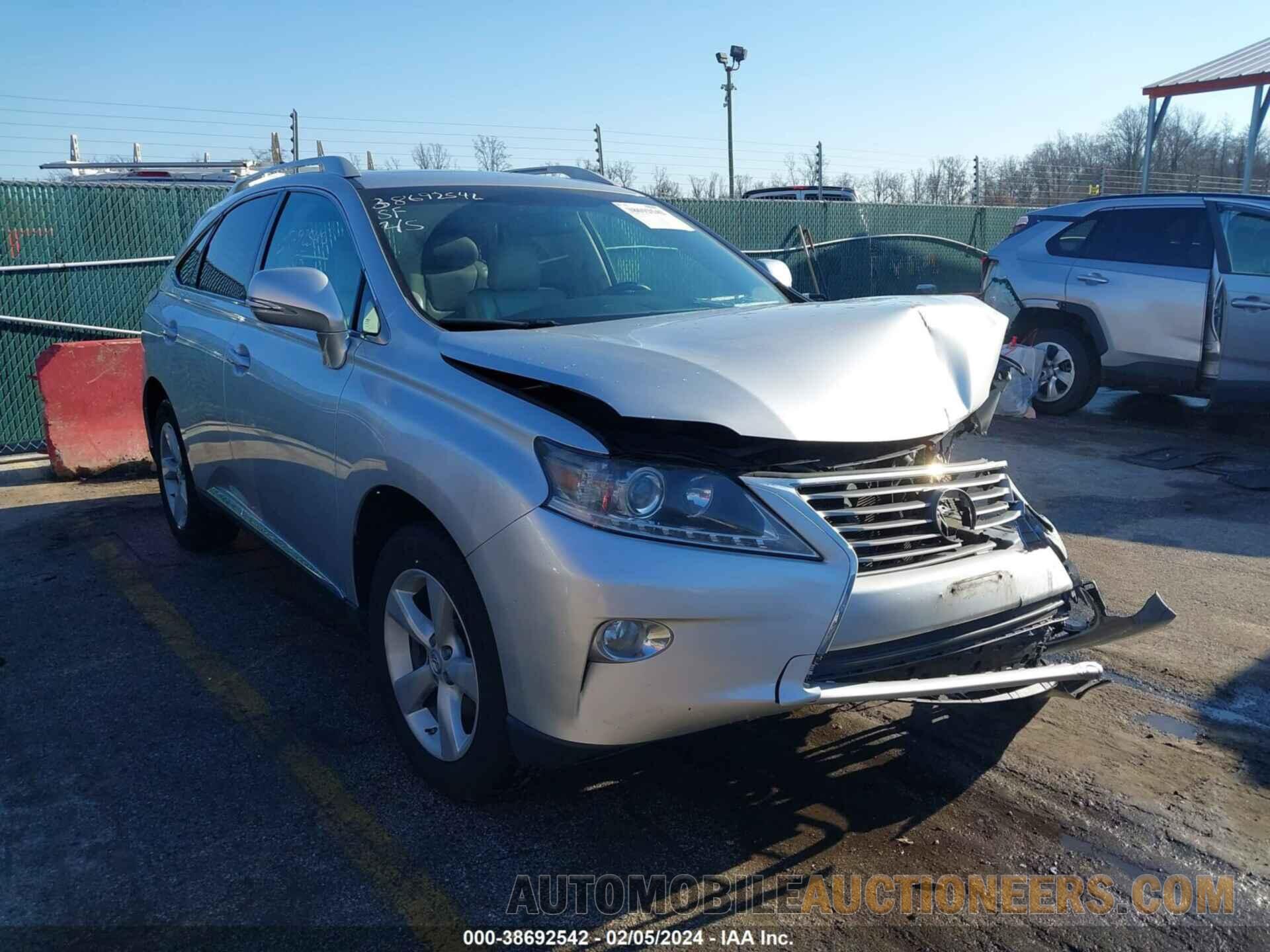 2T2BK1BA1FC262747 LEXUS RX 350 2015