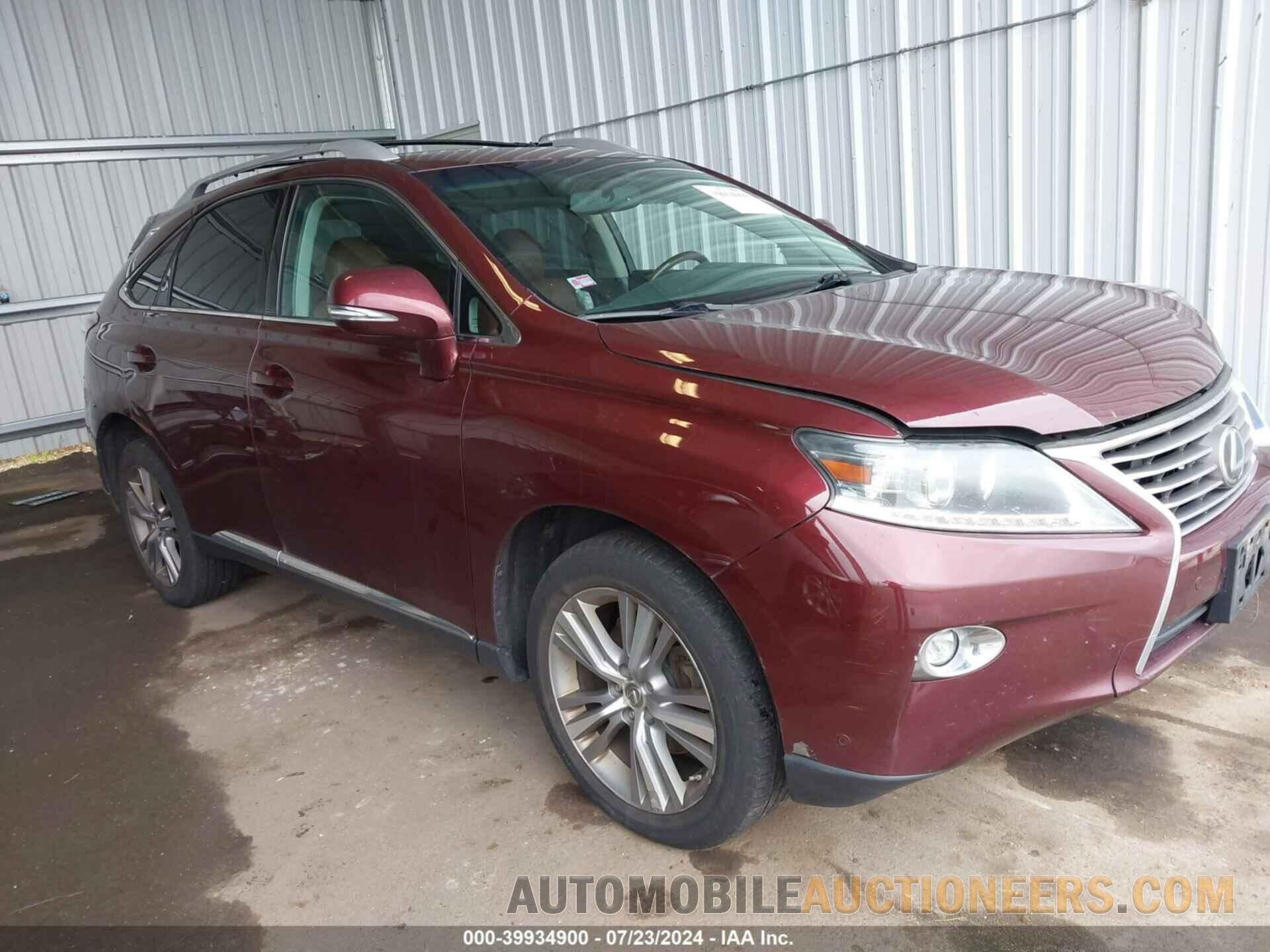 2T2BK1BA1FC268645 LEXUS RX 350 2015