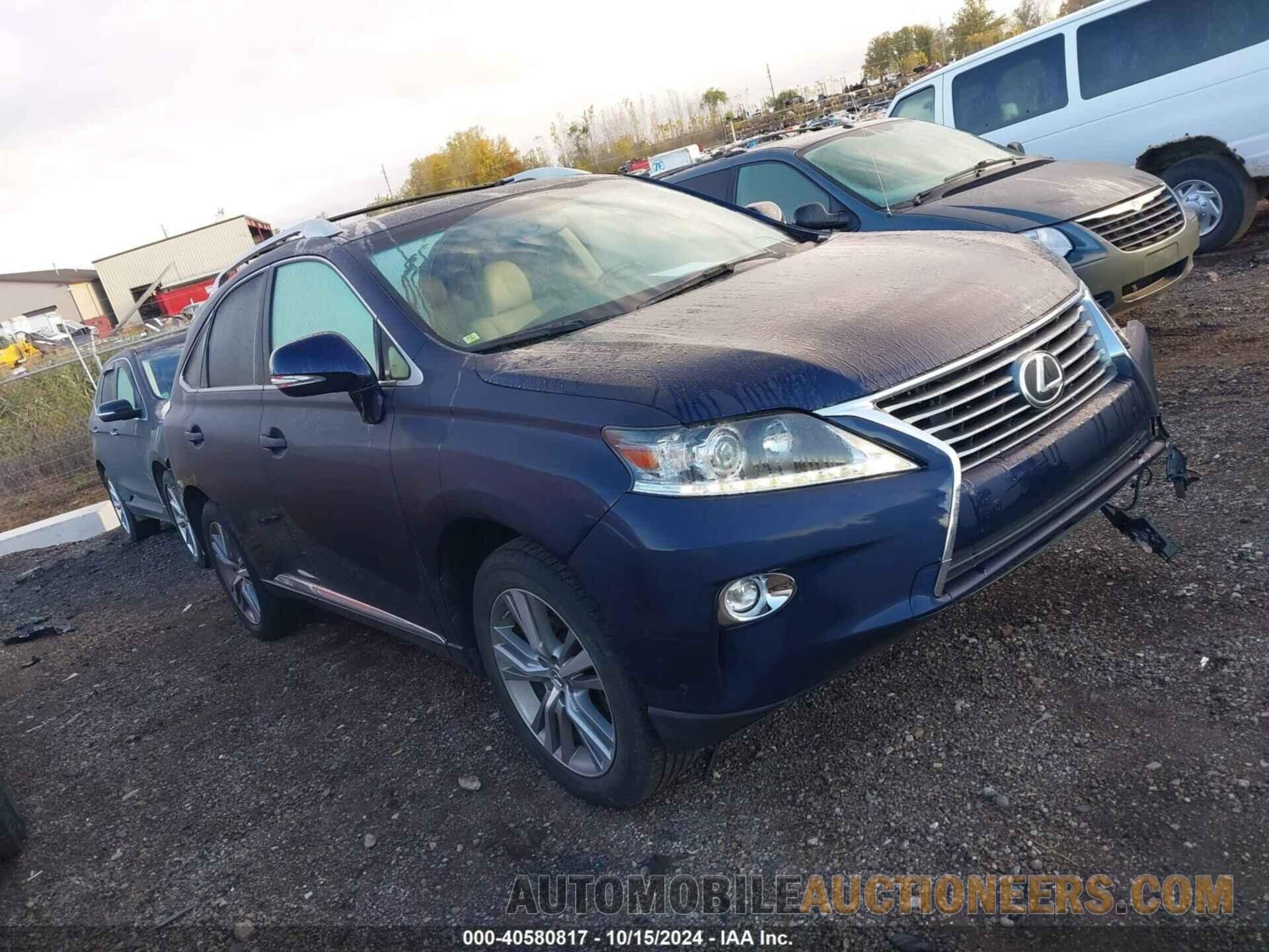 2T2BK1BA1FC277765 LEXUS RX 350 2015