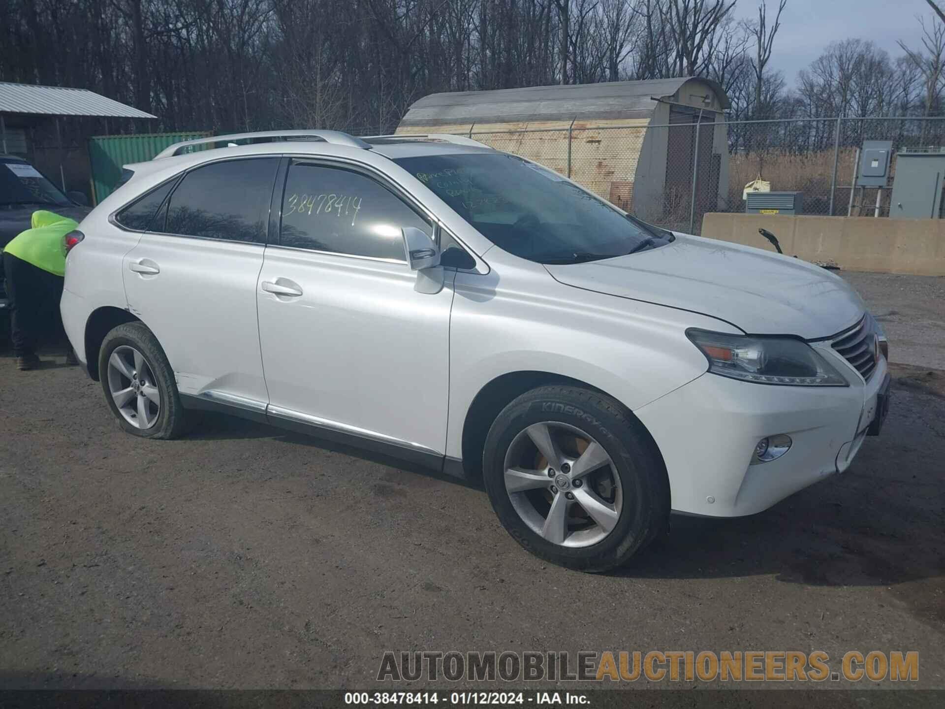 2T2BK1BA1FC289432 LEXUS RX 350 2015