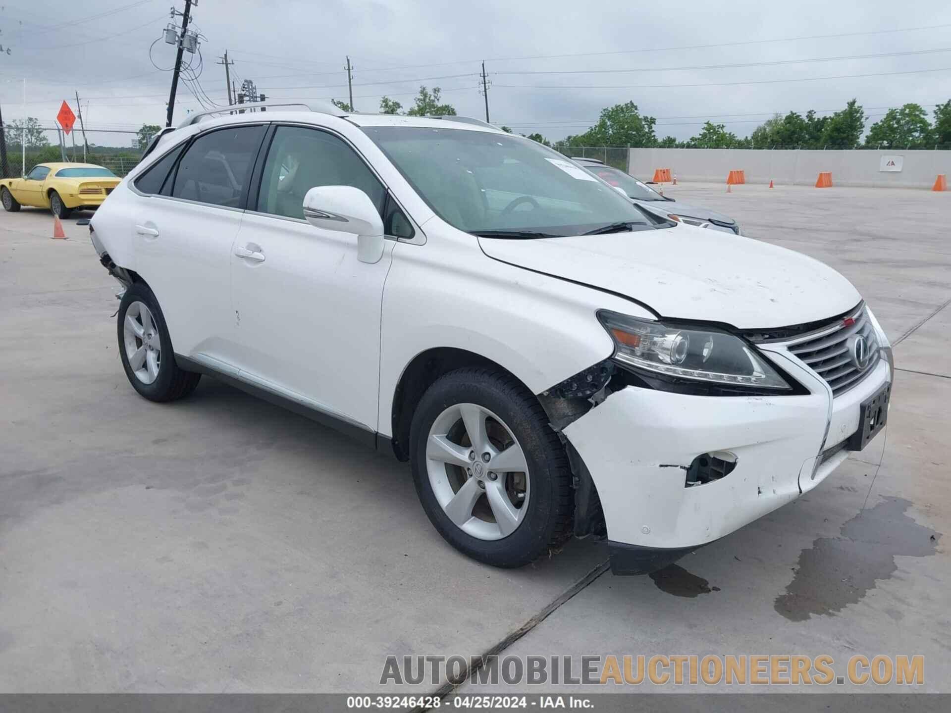 2T2BK1BA1FC289771 LEXUS RX 350 2015