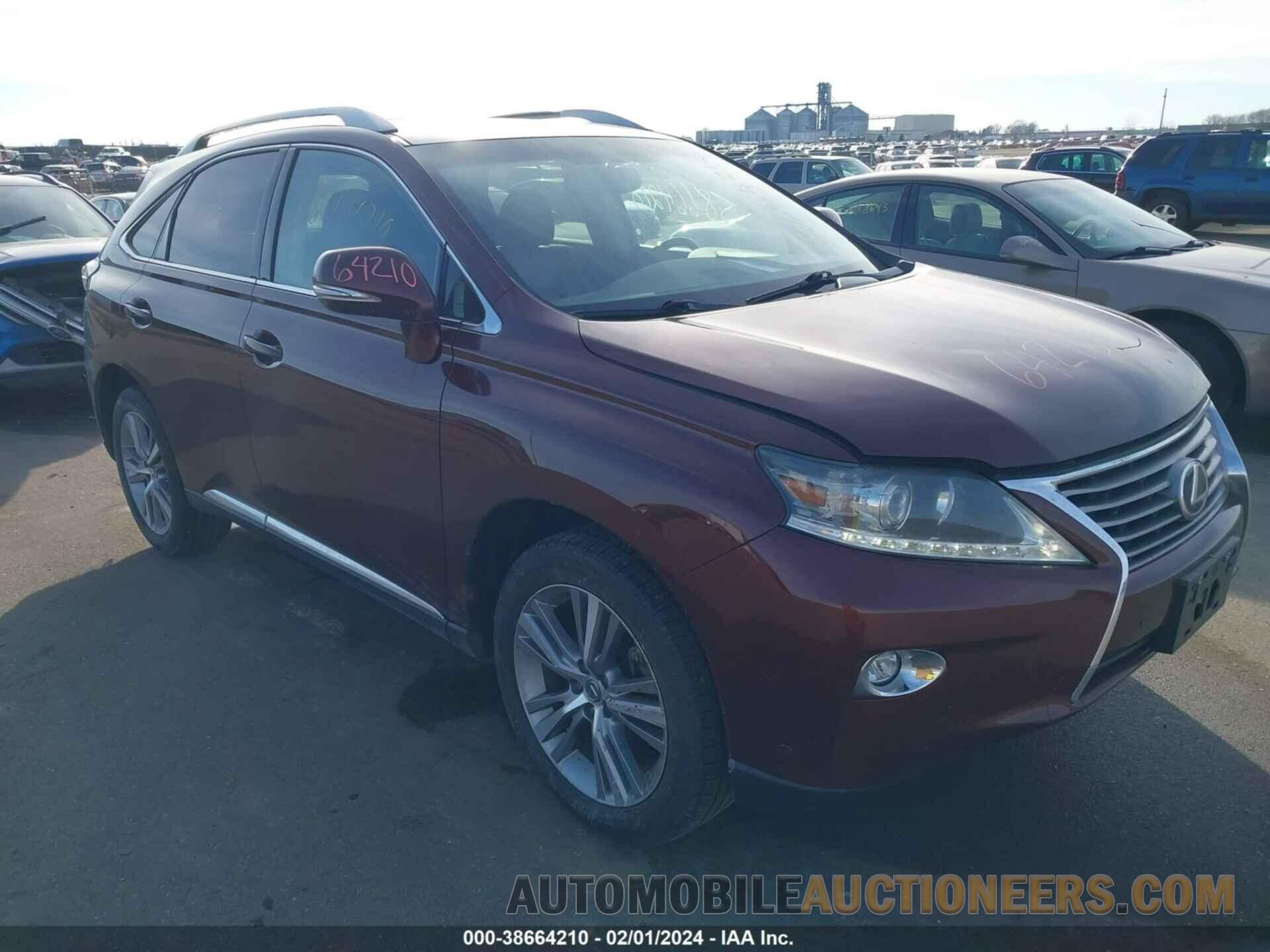 2T2BK1BA1FC292122 LEXUS RX 350 2015