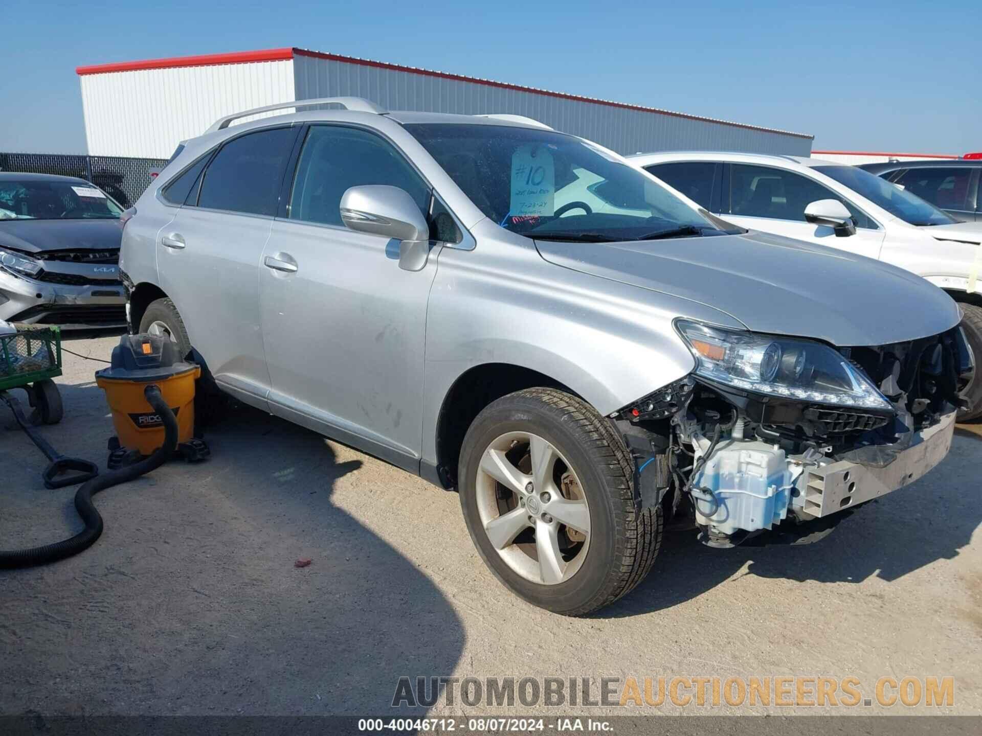 2T2BK1BA1FC298759 LEXUS RX 350 2015