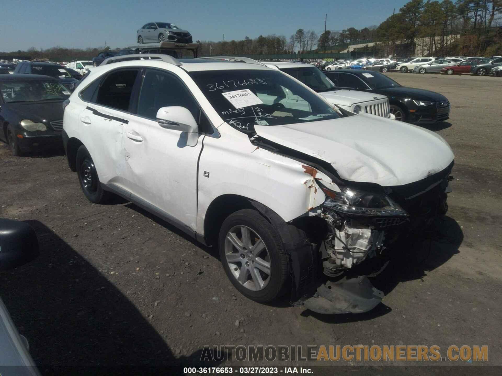 2T2BK1BA1FC299619 LEXUS RX 350 2015