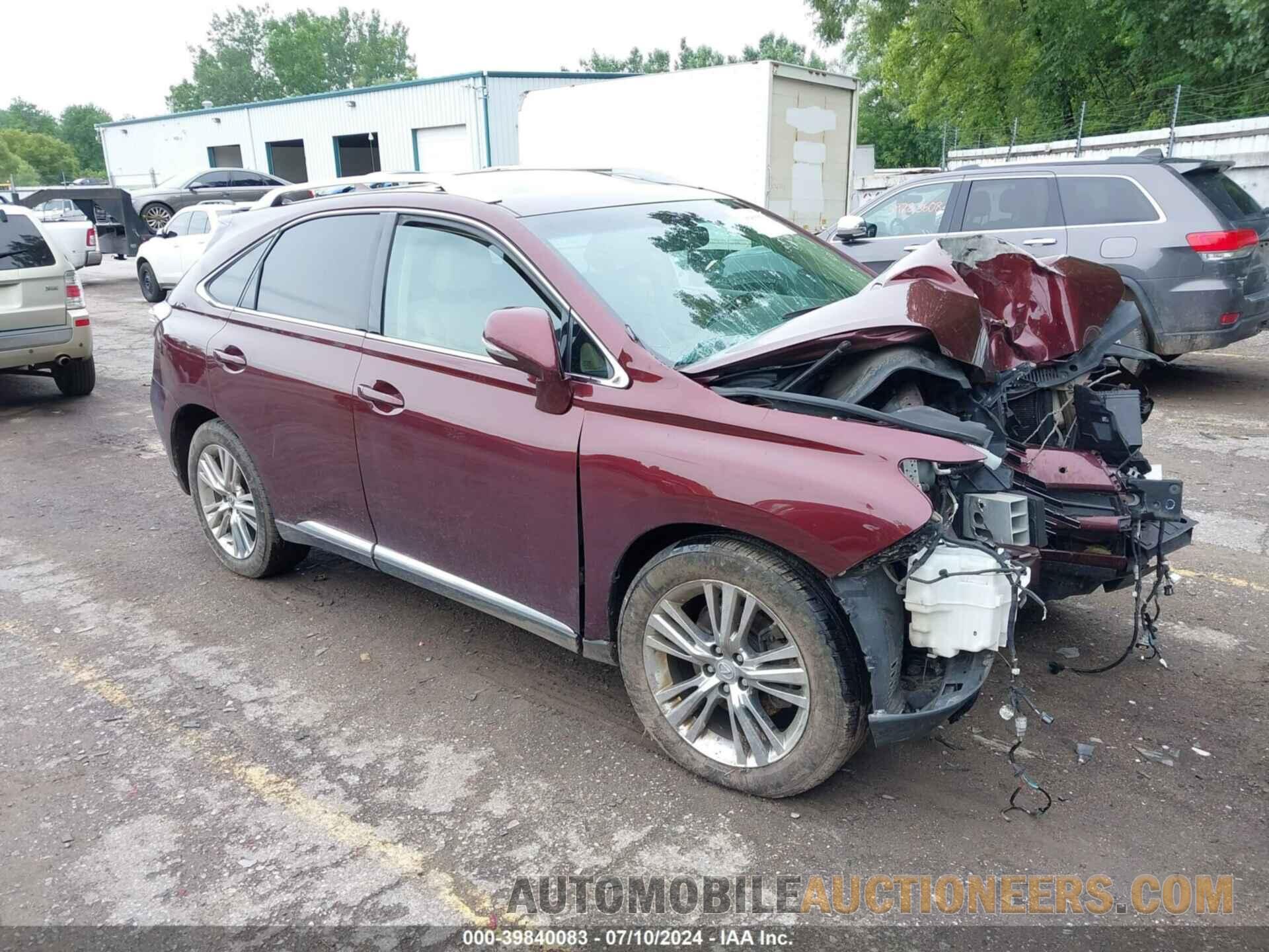 2T2BK1BA1FC338306 LEXUS RX 350 2015