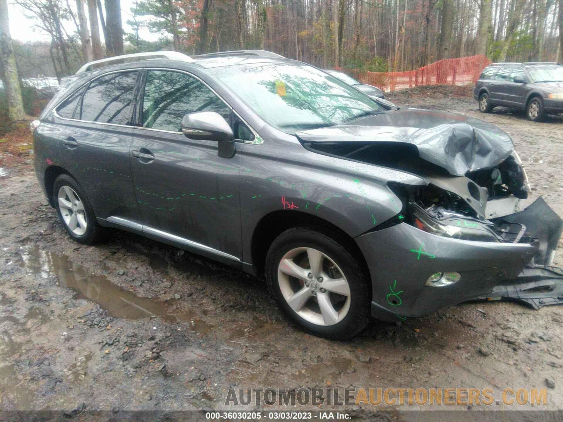 2T2BK1BA1FC341240 LEXUS RX 350 2015