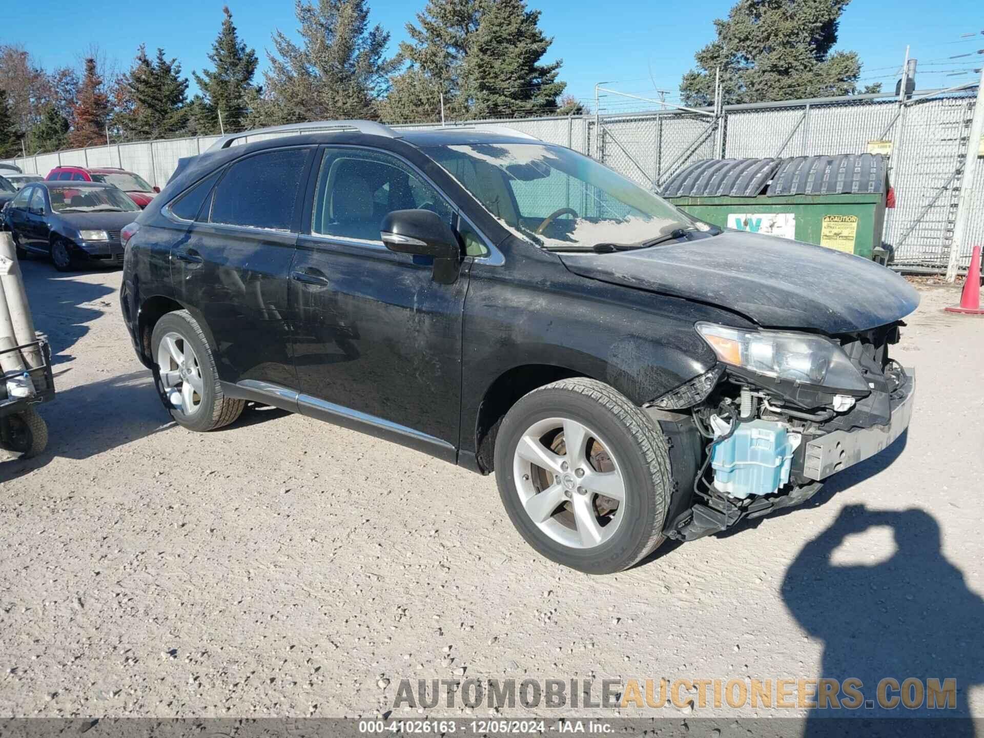 2T2BK1BA2BC086477 LEXUS RX 350 2011