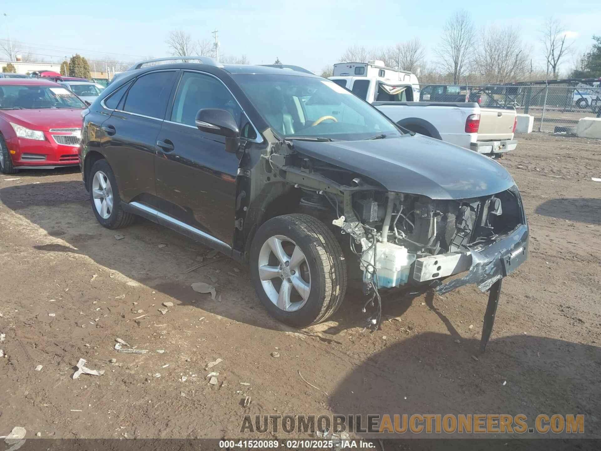 2T2BK1BA2BC100698 LEXUS RX 350 2011