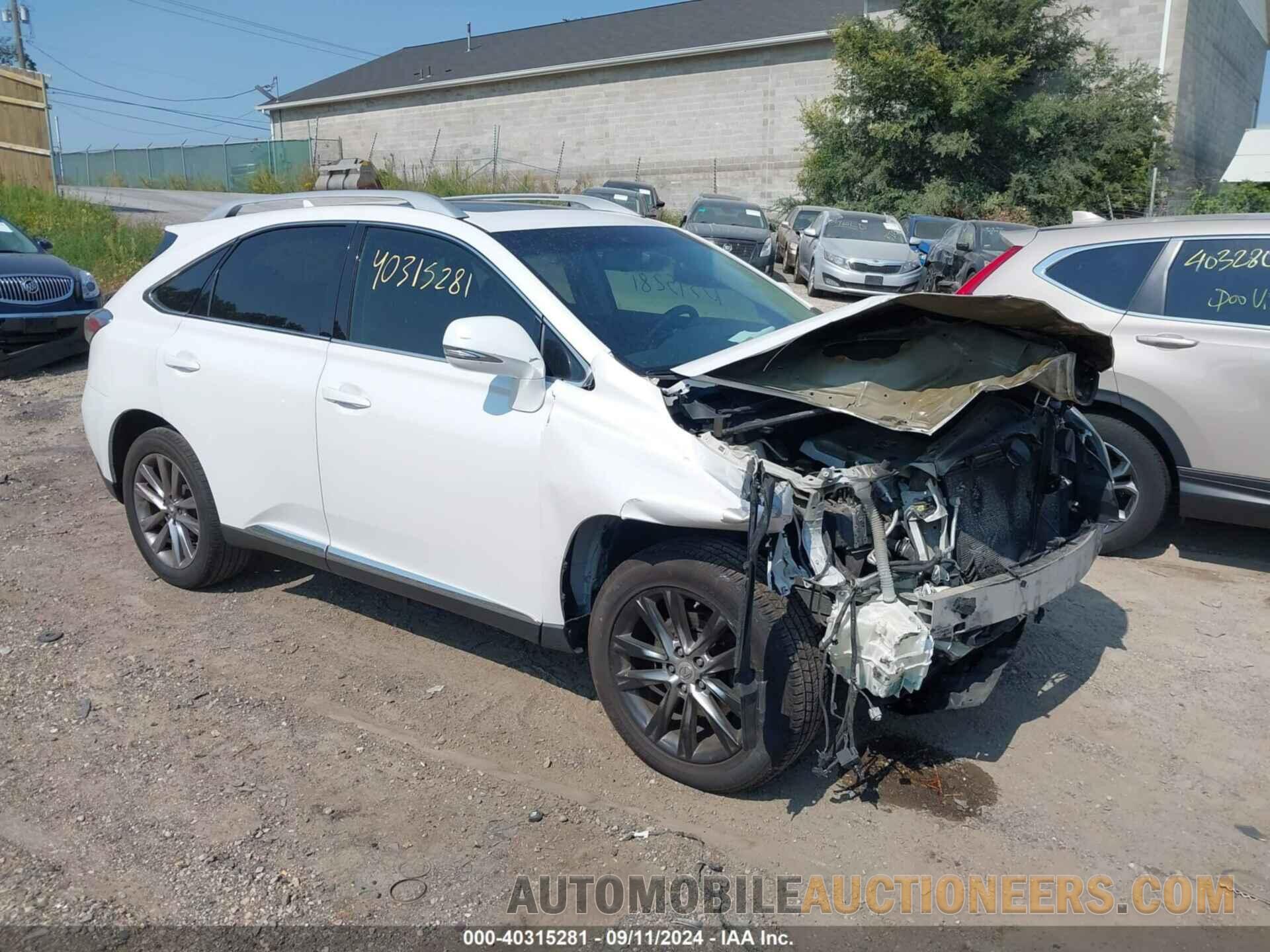 2T2BK1BA2BC103746 LEXUS RX 350 2011