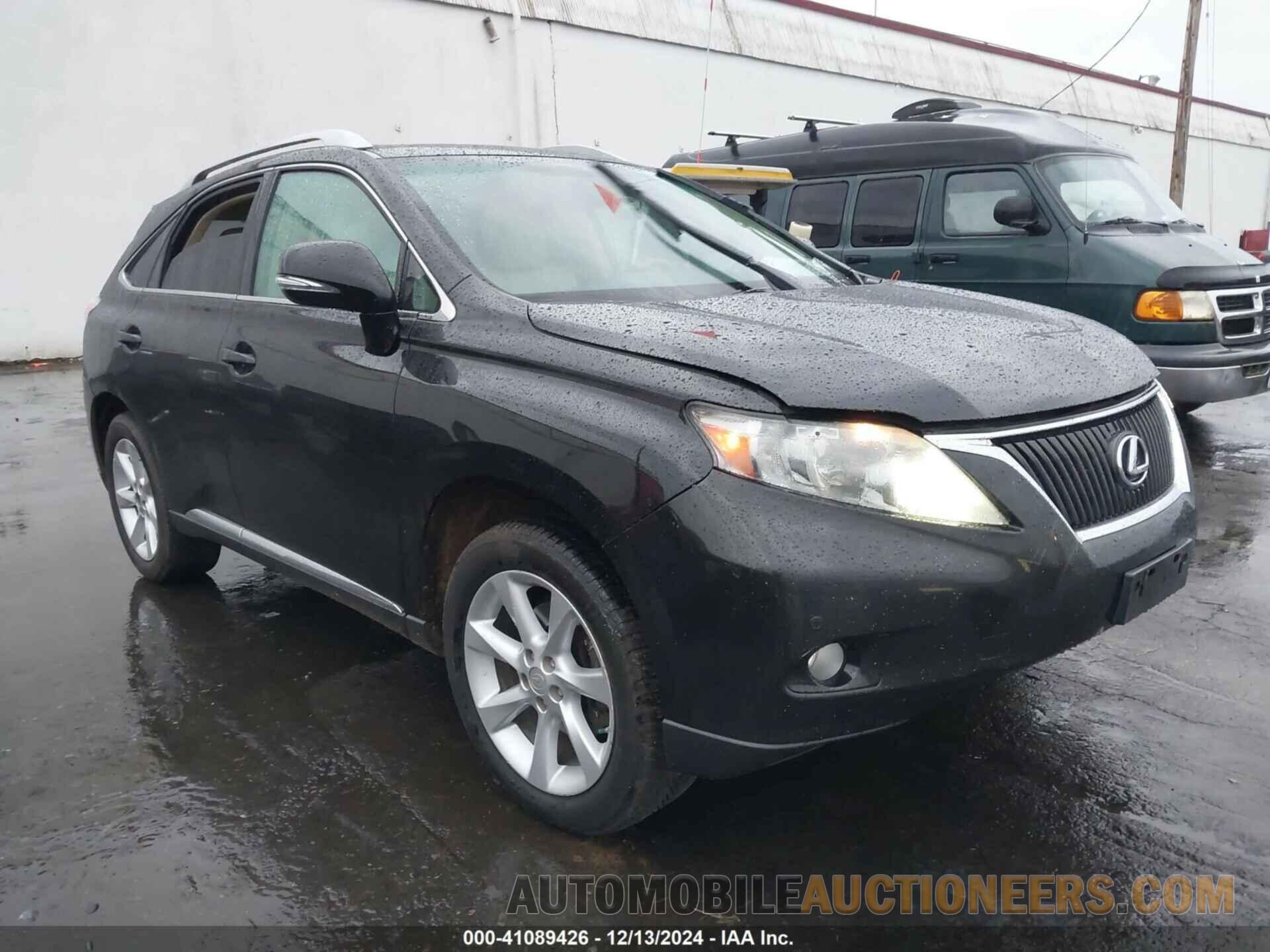 2T2BK1BA2BC107103 LEXUS RX 350 2011