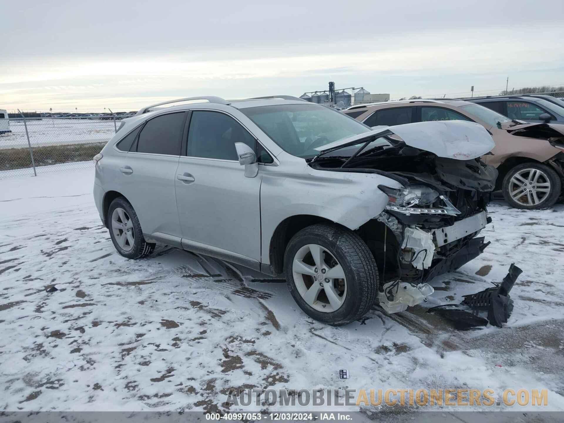 2T2BK1BA2EC226290 LEXUS RX 350 2014