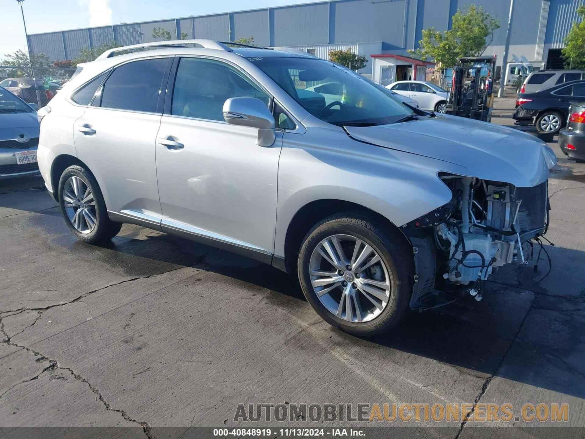 2T2BK1BA2FC263194 LEXUS RX 350 2015