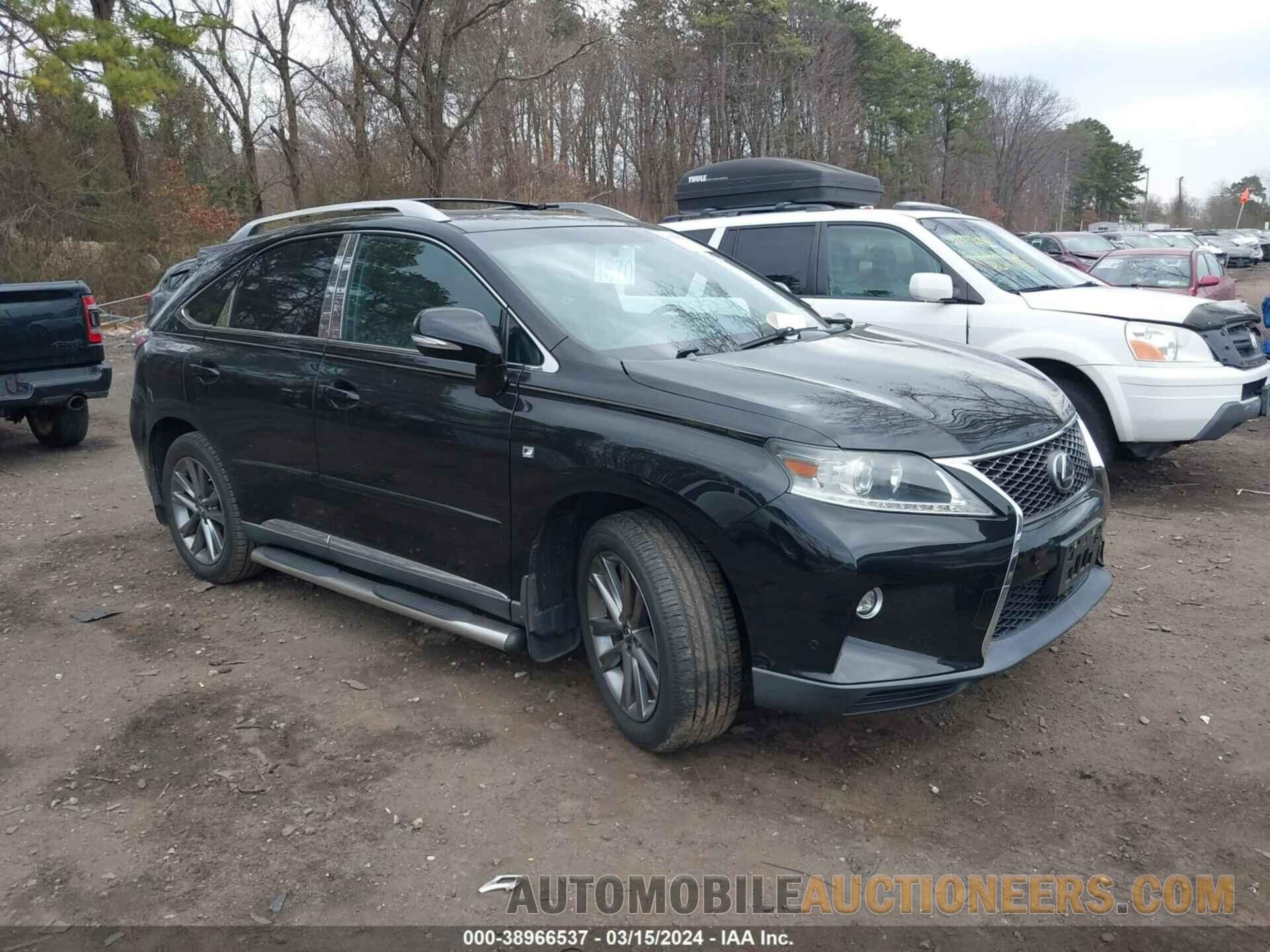 2T2BK1BA2FC266130 LEXUS RX 350 2015