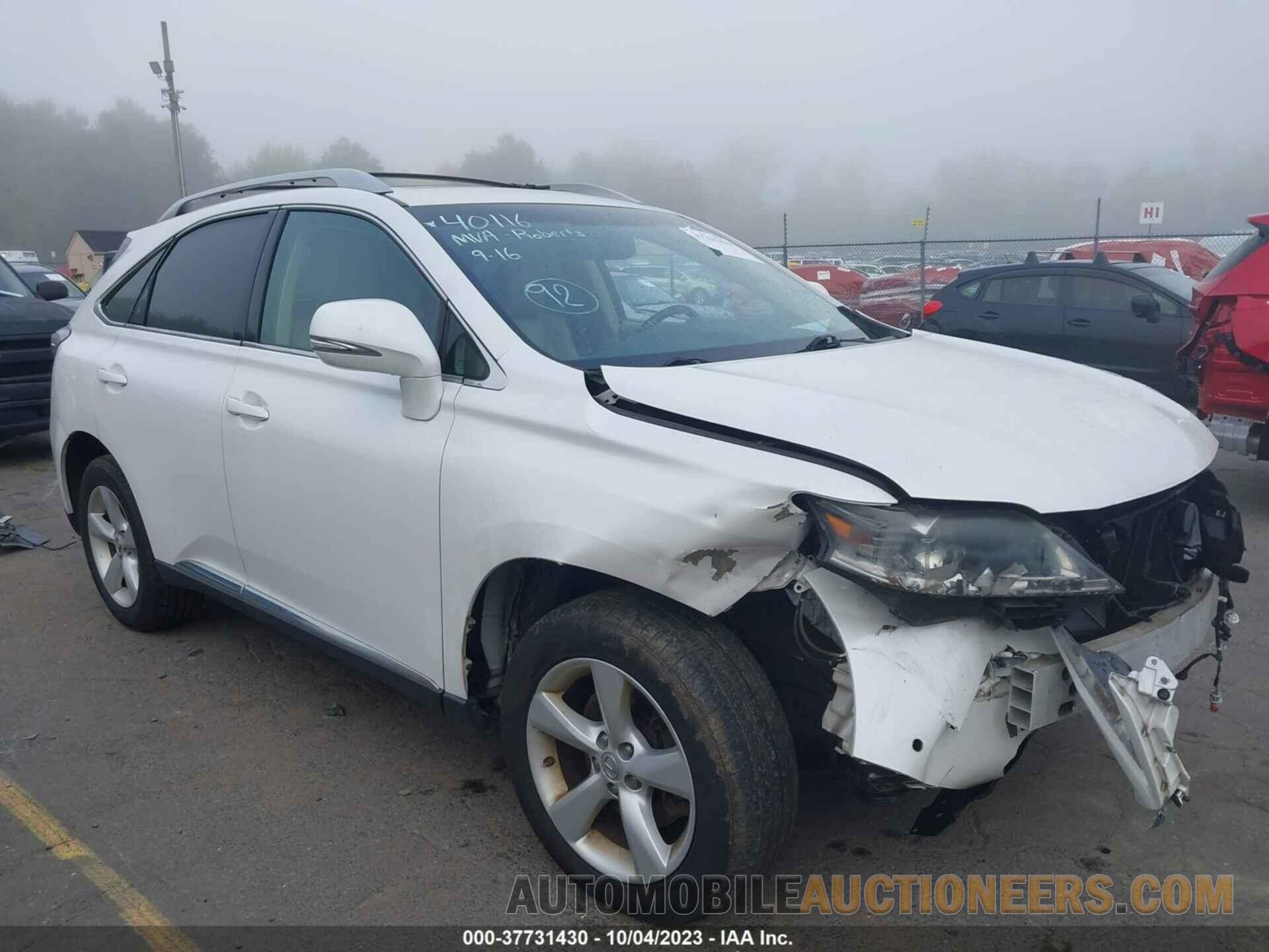 2T2BK1BA2FC273563 LEXUS RX 350 2015