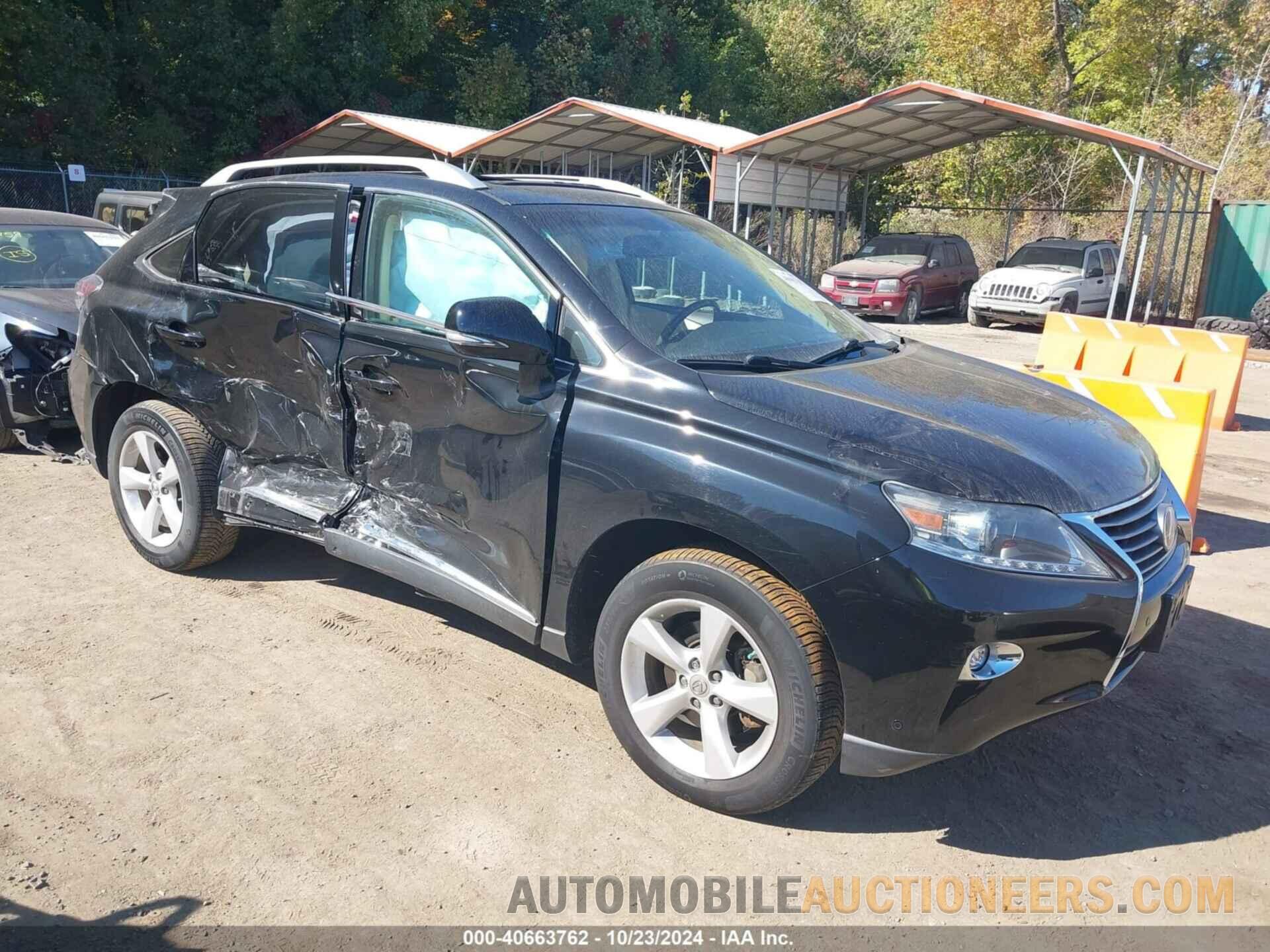 2T2BK1BA2FC276253 LEXUS RX 350 2015