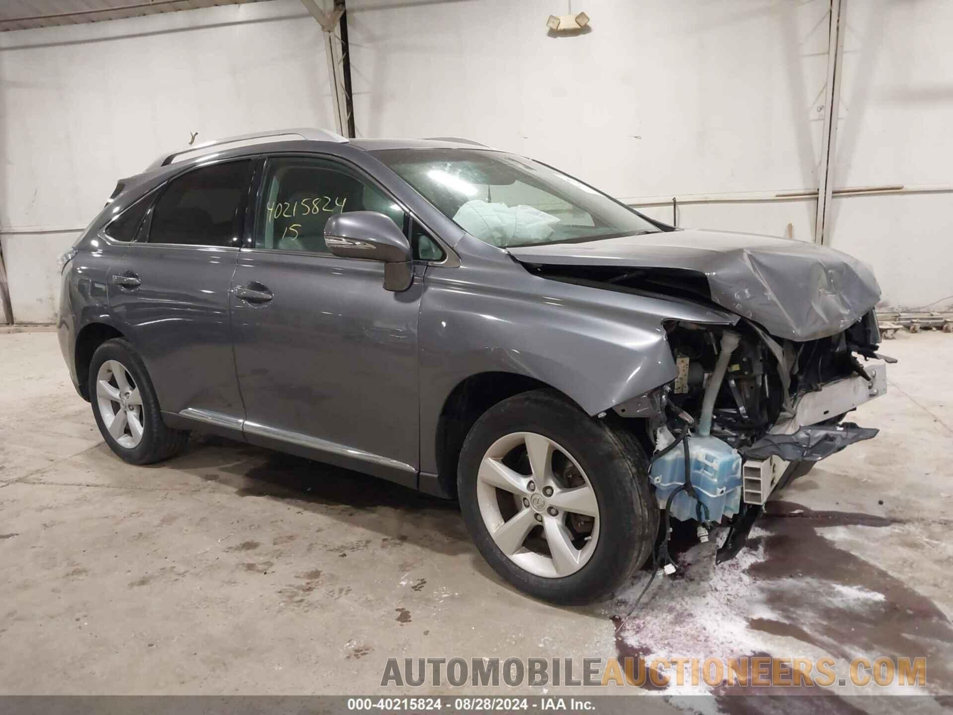 2T2BK1BA2FC305170 LEXUS RX 350 2015