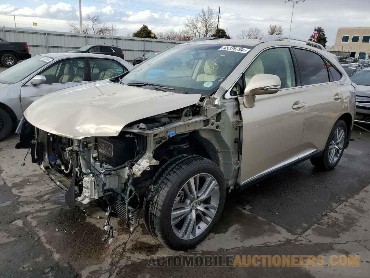 2T2BK1BA2FC310319 LEXUS RX350 2015