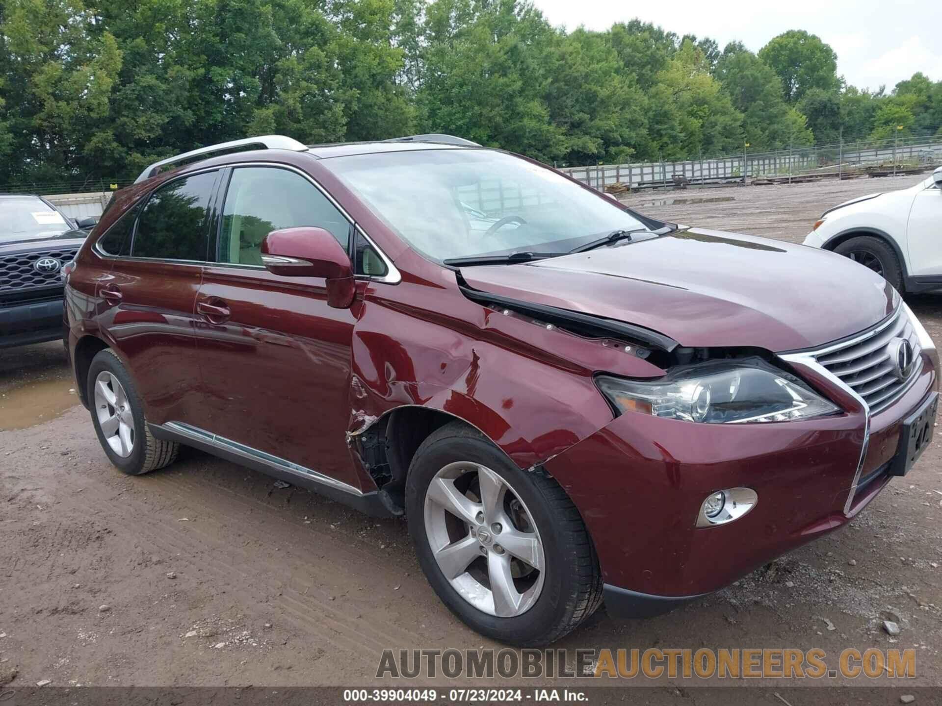 2T2BK1BA2FC311132 LEXUS RX 350 2015