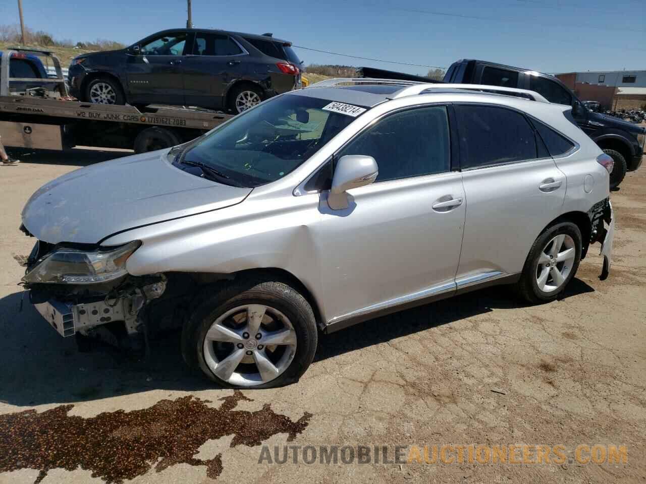 2T2BK1BA2FC317870 LEXUS RX350 2015