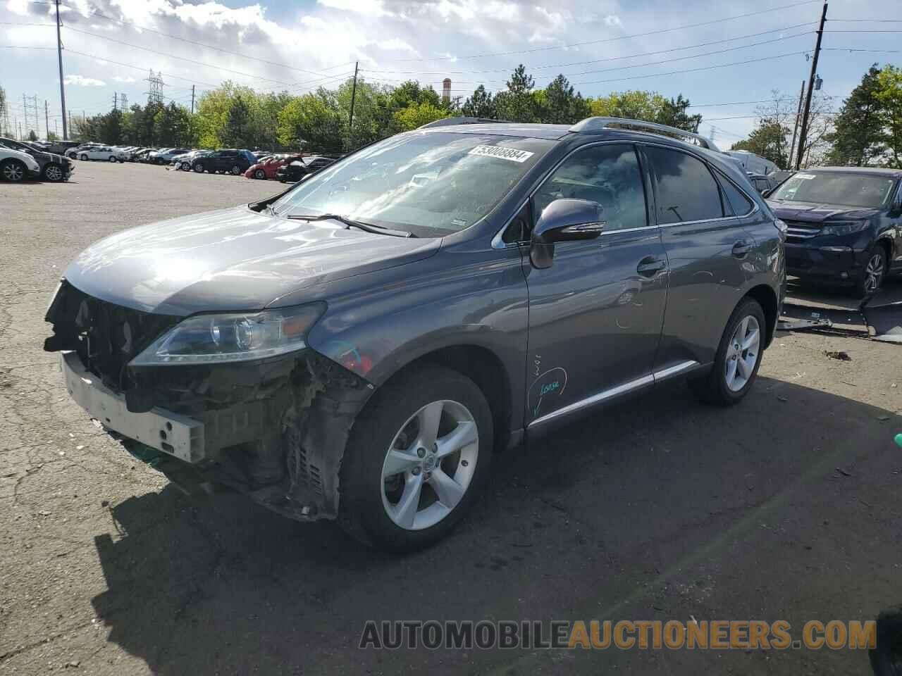 2T2BK1BA2FC319165 LEXUS RX350 2015