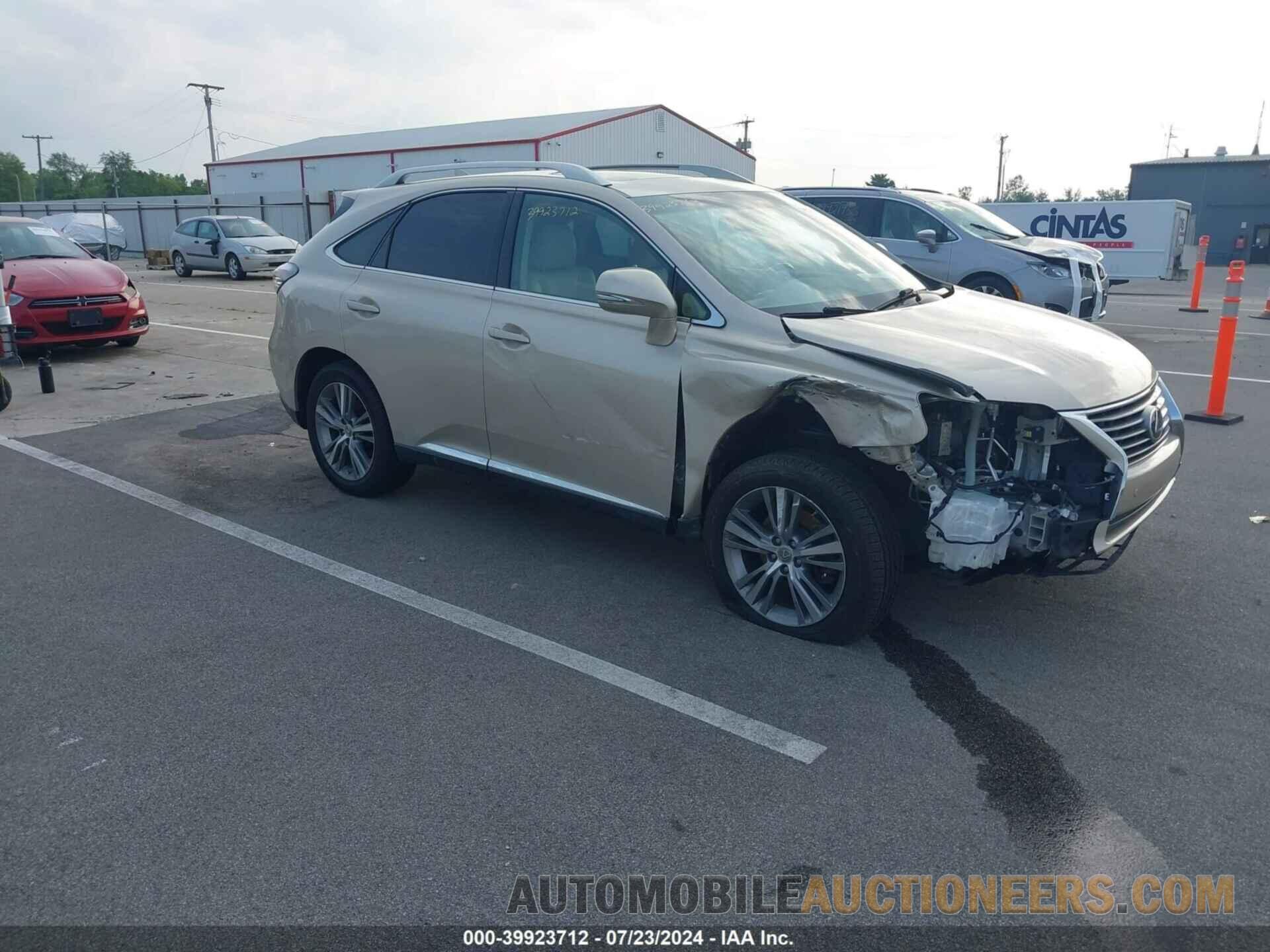 2T2BK1BA2FC338220 LEXUS RX 350 2015