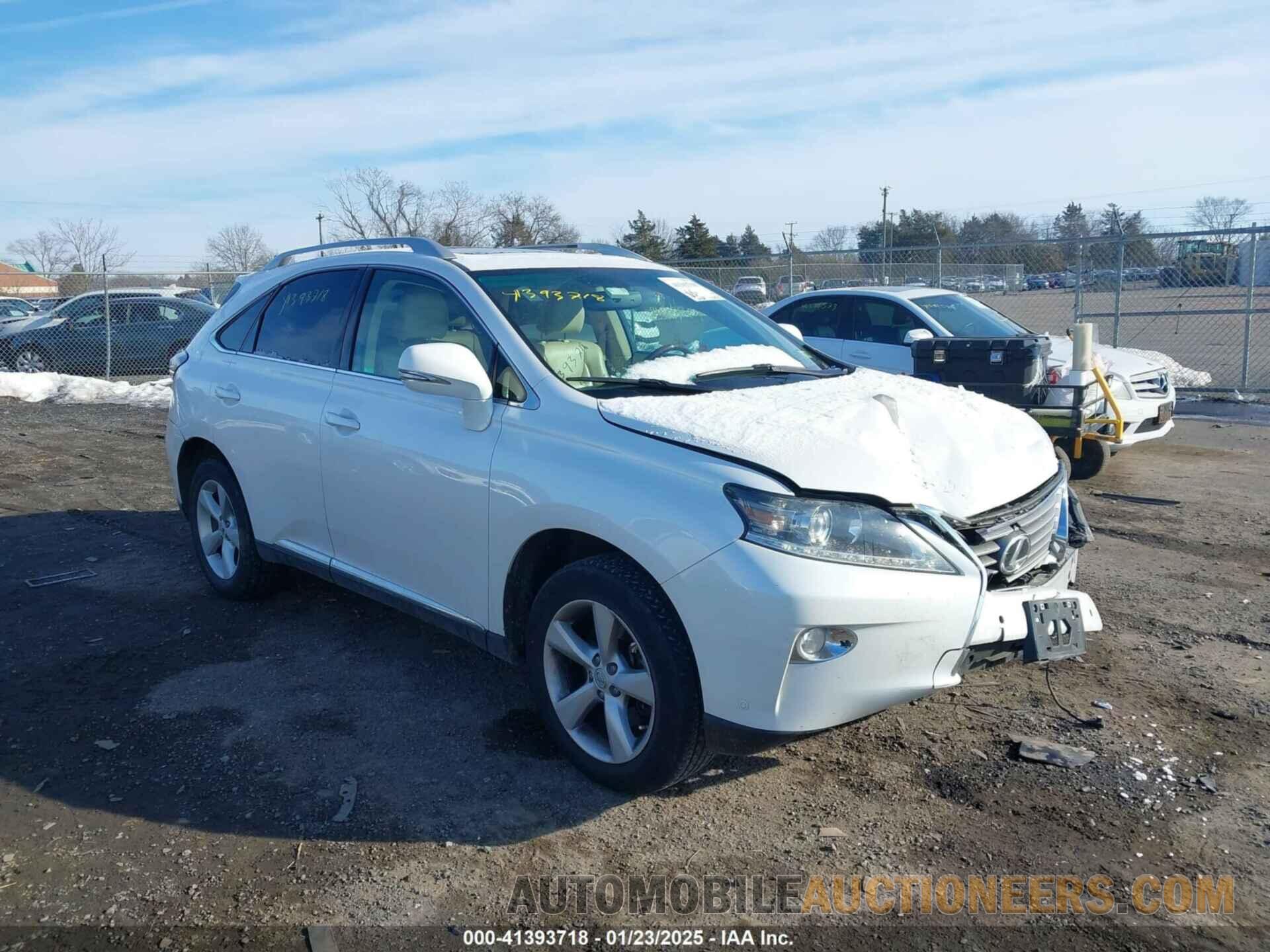 2T2BK1BA2FC338556 LEXUS RX 350 2015