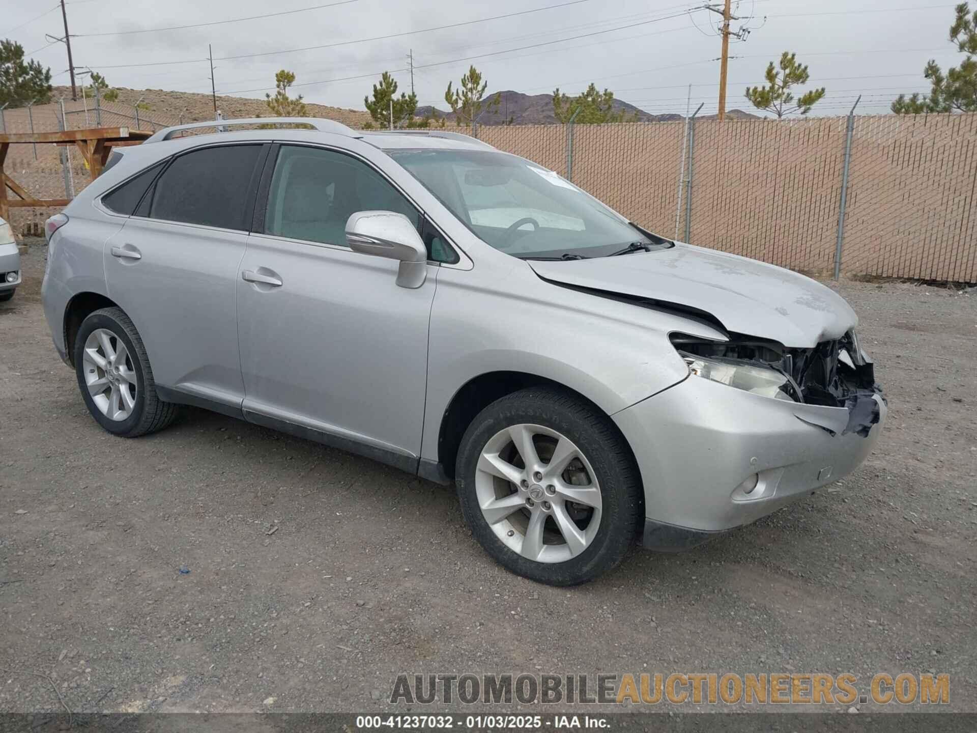 2T2BK1BA3BC101410 LEXUS RX 350 2011