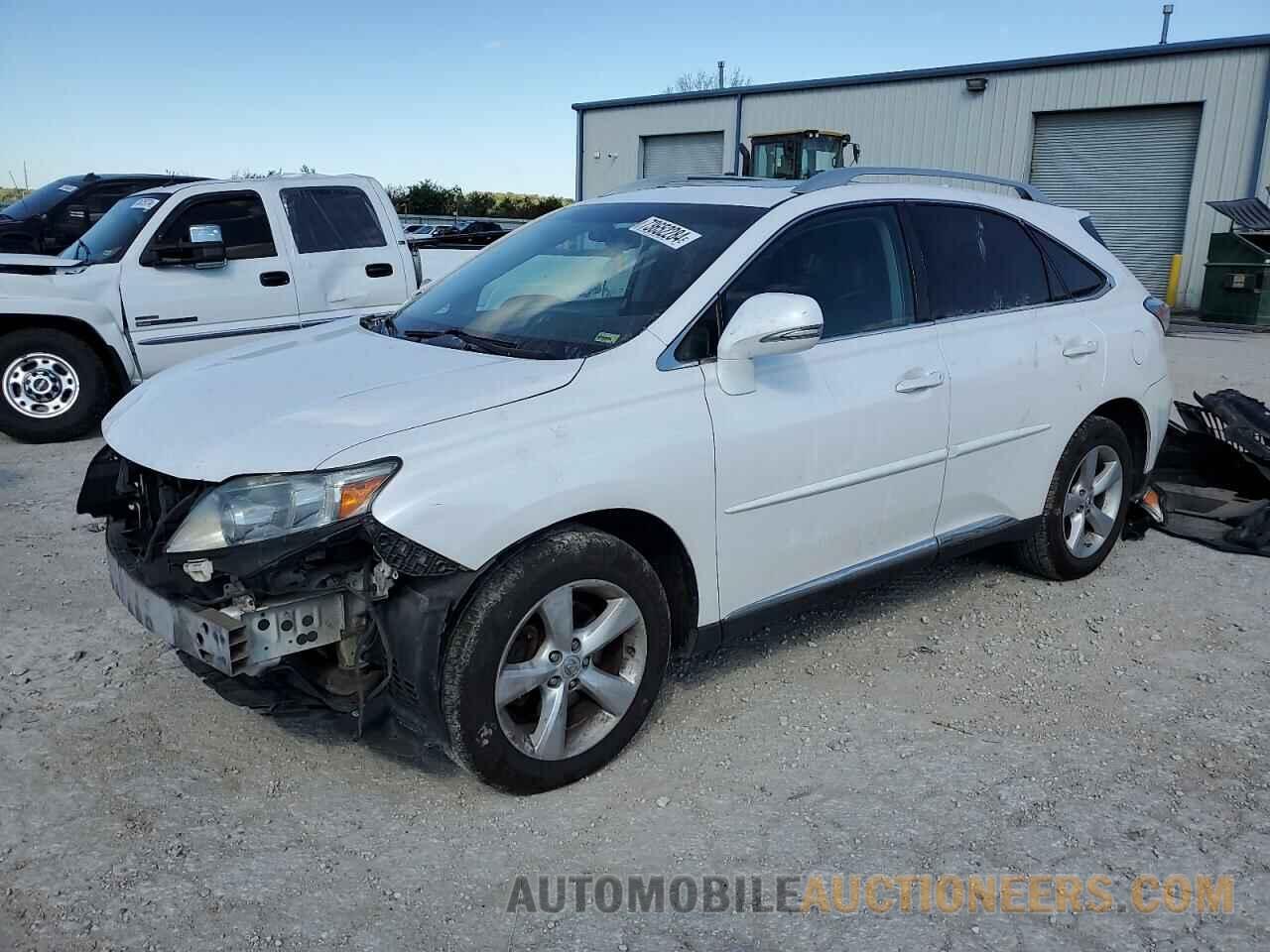 2T2BK1BA3BC107918 LEXUS RX350 2011