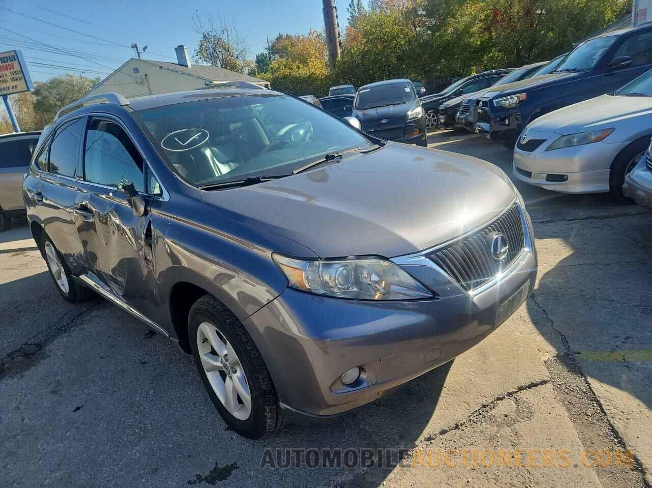 2T2BK1BA3CC121982 LEXUS RX350 2012