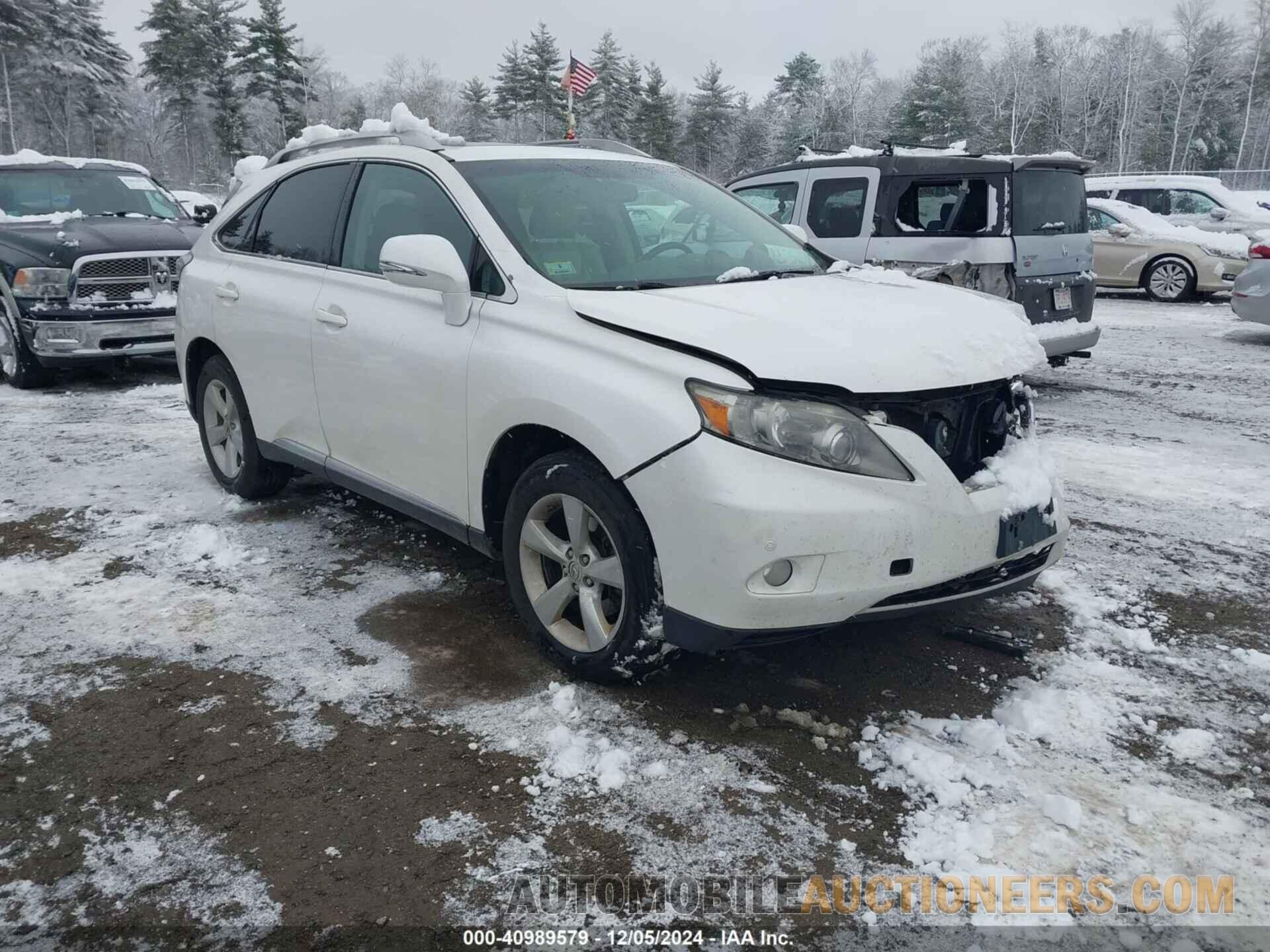 2T2BK1BA3CC131797 LEXUS RX 350 2012