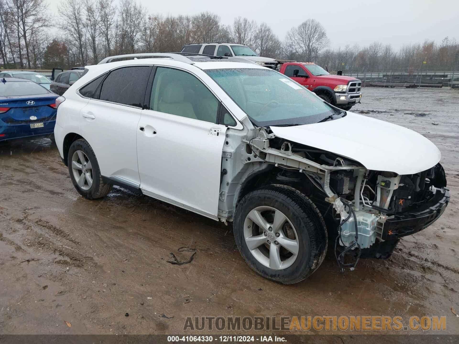 2T2BK1BA3CC132576 LEXUS RX 350 2012