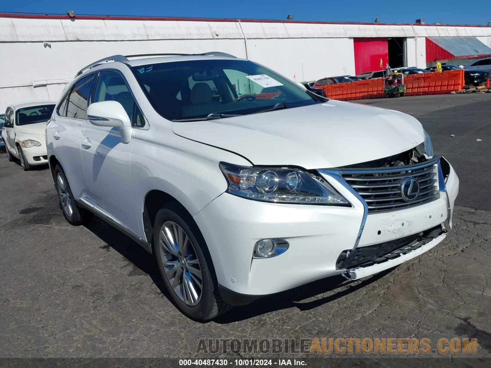 2T2BK1BA3DC206032 LEXUS RX 350 2013