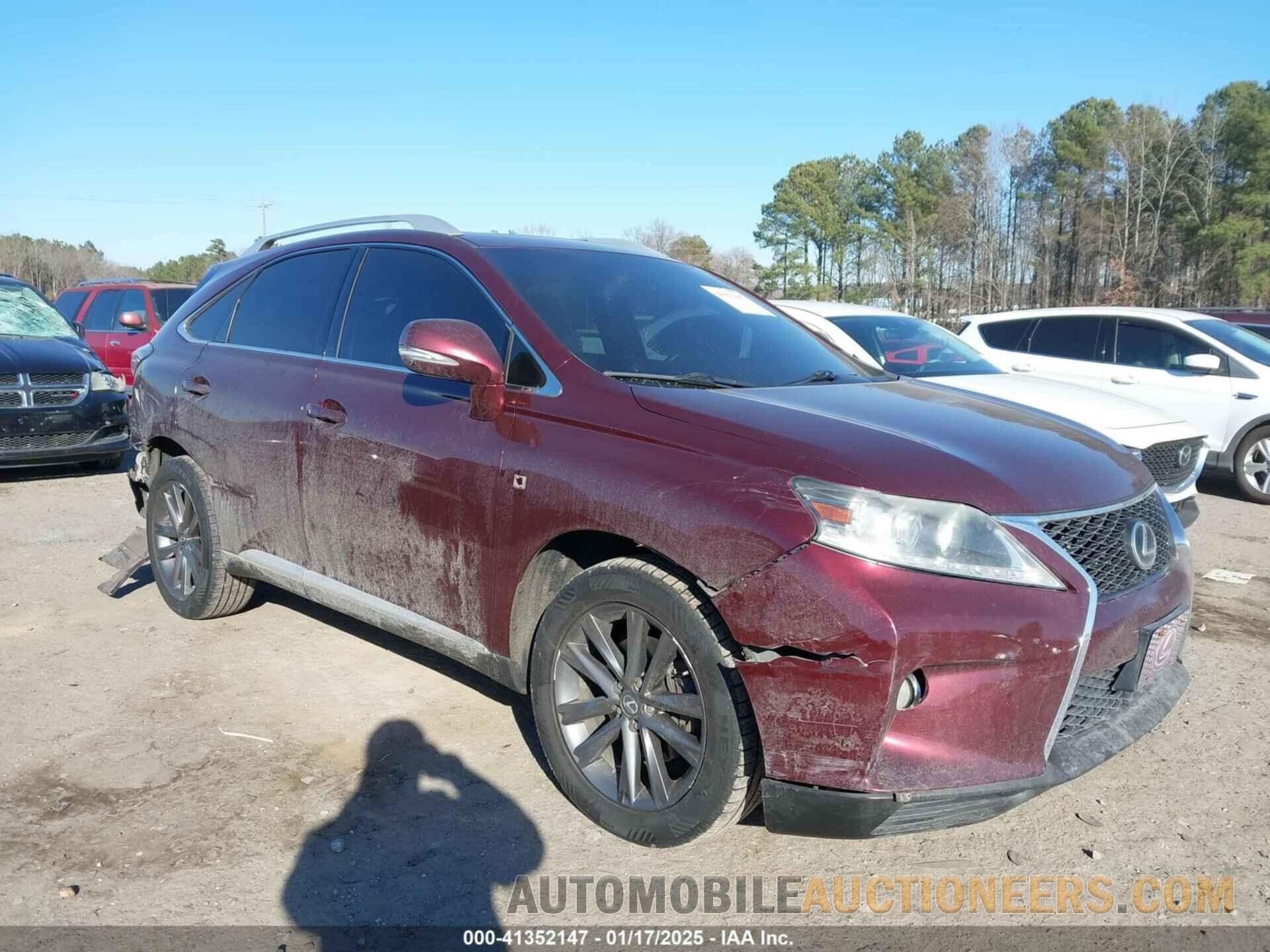 2T2BK1BA3DC214471 LEXUS RX 350 2013