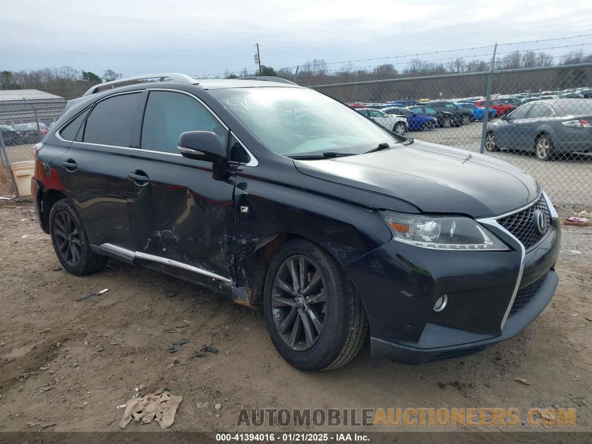 2T2BK1BA3DC217533 LEXUS RX 350 2013