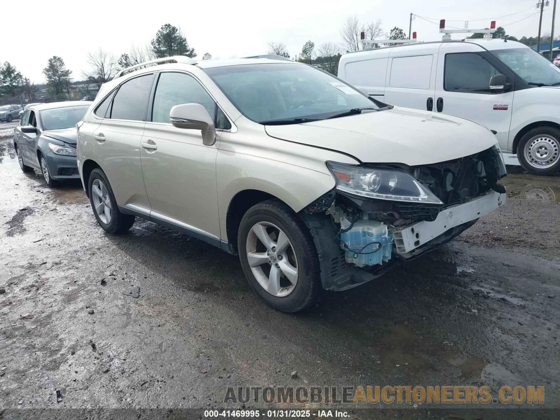 2T2BK1BA3DC219461 LEXUS RX 350 2013