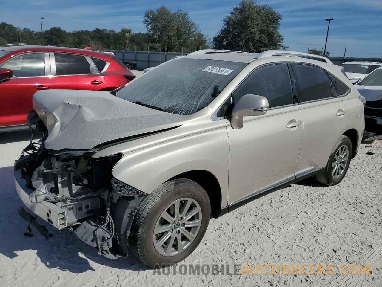 2T2BK1BA3EC244765 LEXUS RX350 2014