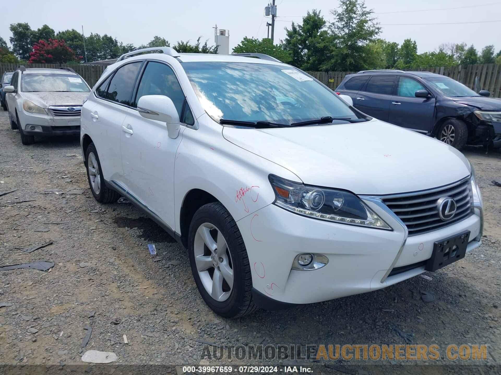 2T2BK1BA3FC256951 LEXUS RX 350 2015