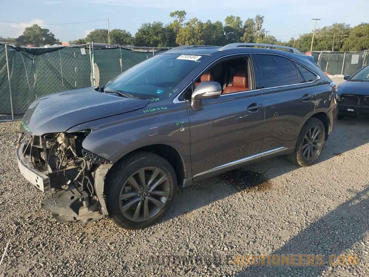 2T2BK1BA3FC257131 LEXUS RX350 2015