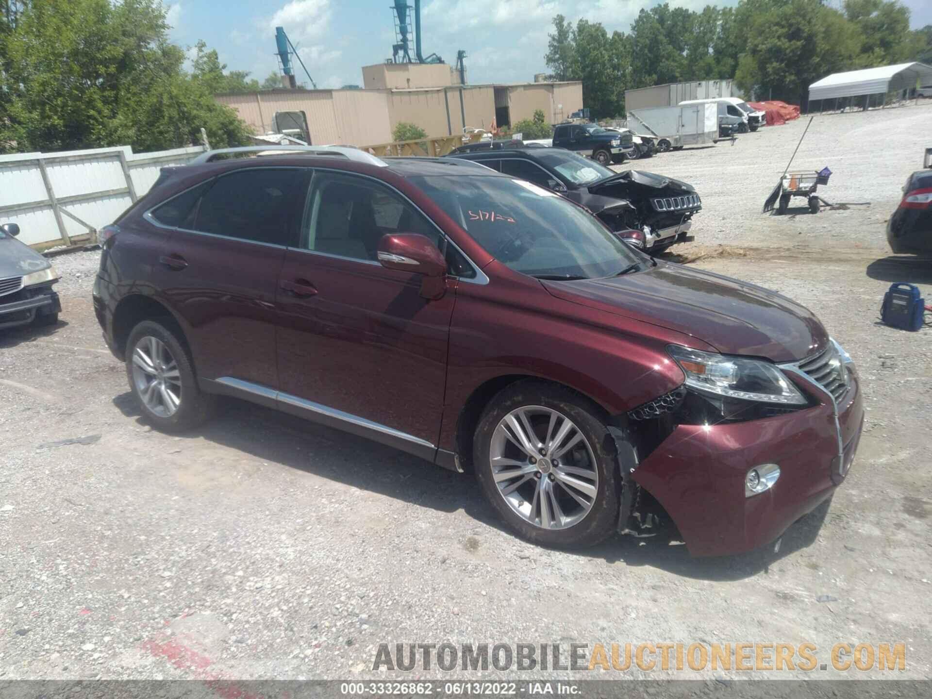 2T2BK1BA3FC259445 LEXUS RX 350 2015