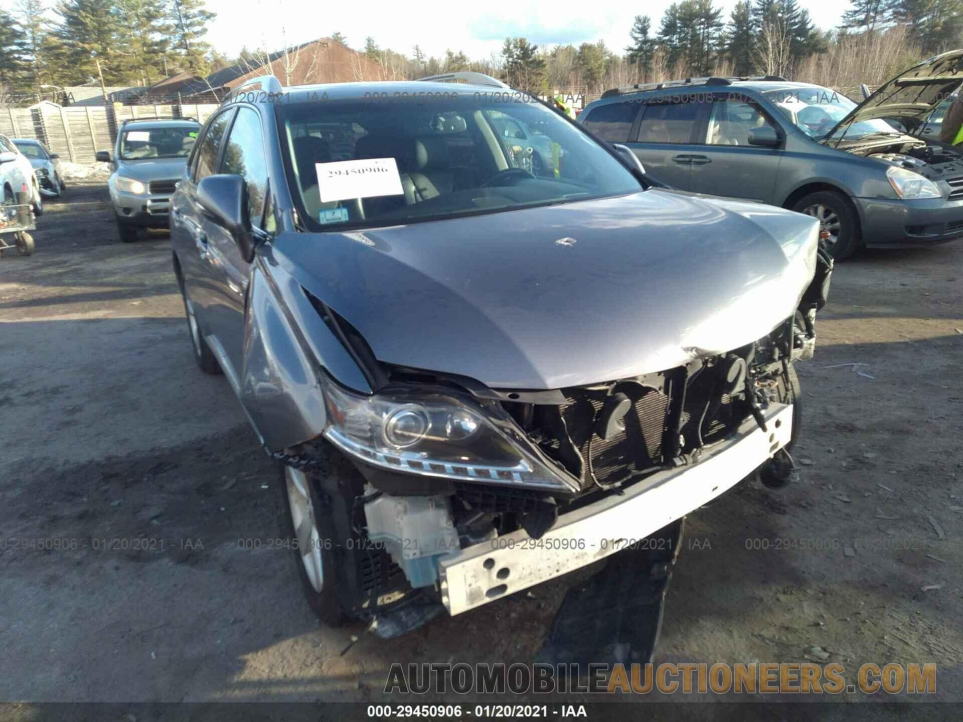 2T2BK1BA3FC263995 LEXUS RX 350 2015