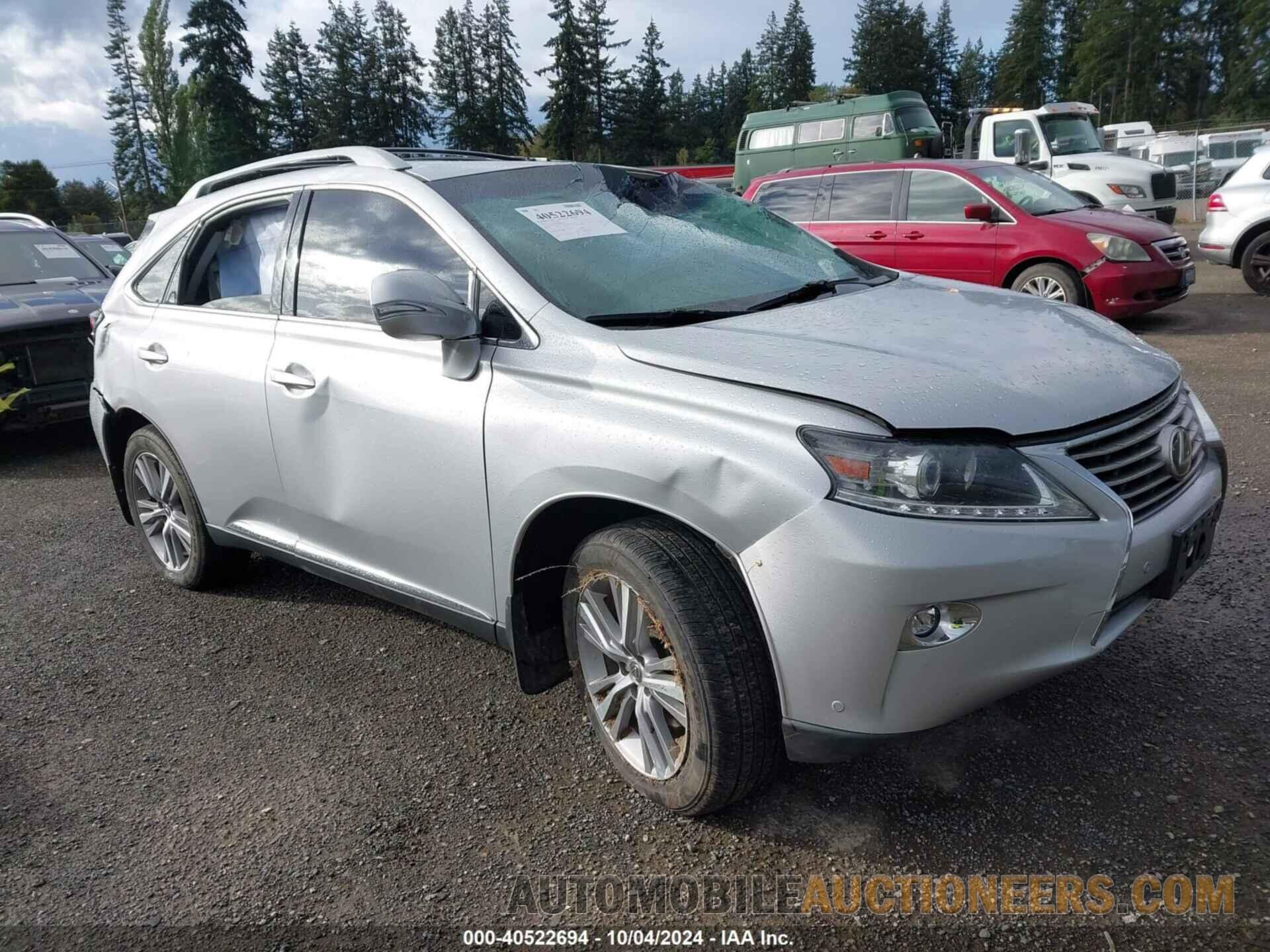 2T2BK1BA3FC266038 LEXUS RX 2015