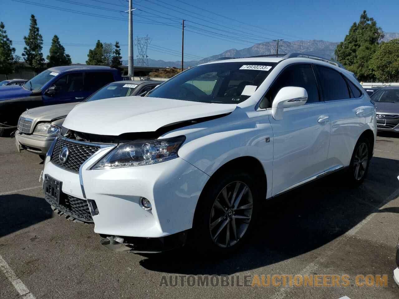 2T2BK1BA3FC267576 LEXUS RX350 2015