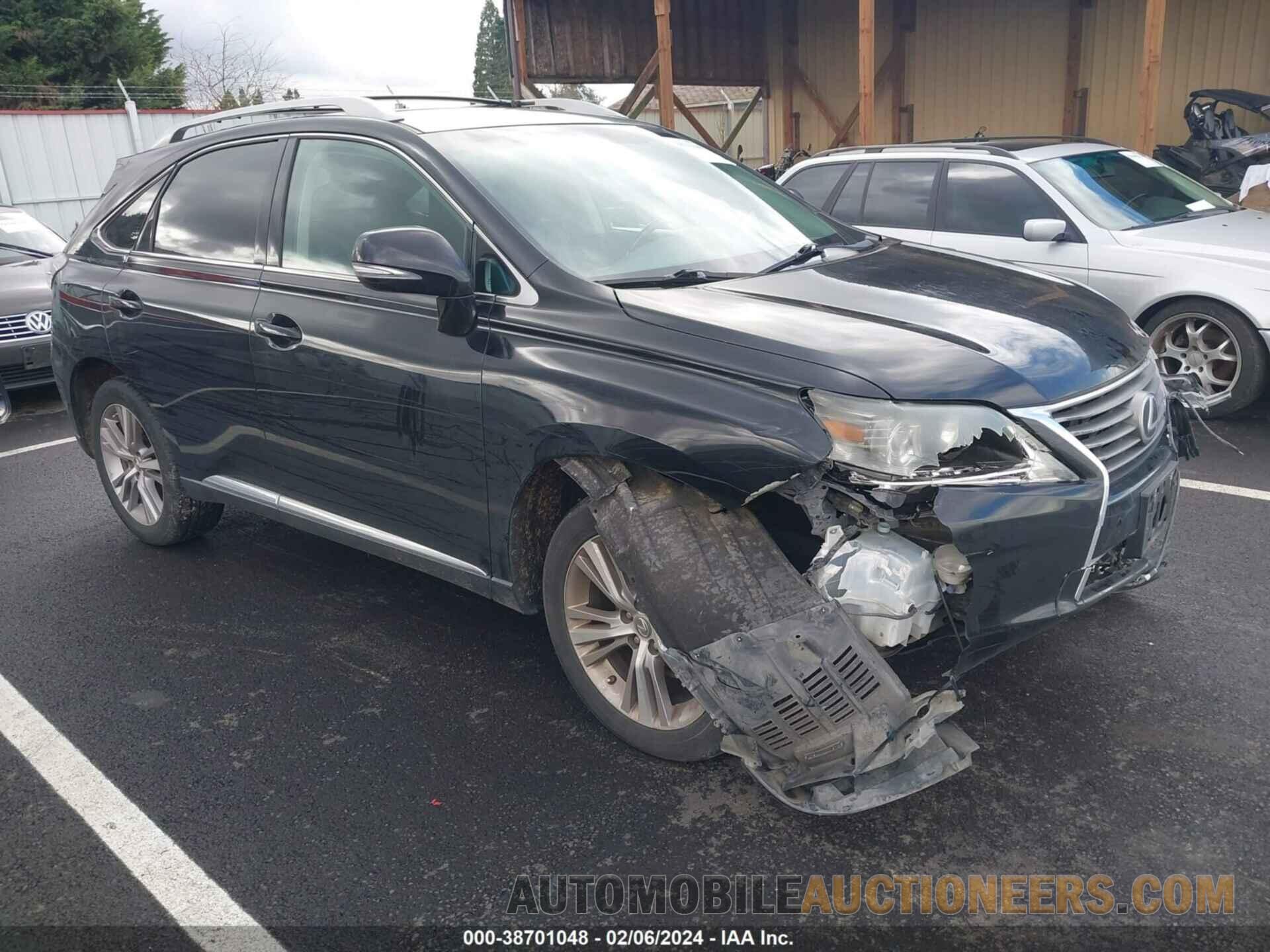 2T2BK1BA3FC267707 LEXUS RX 350 2015