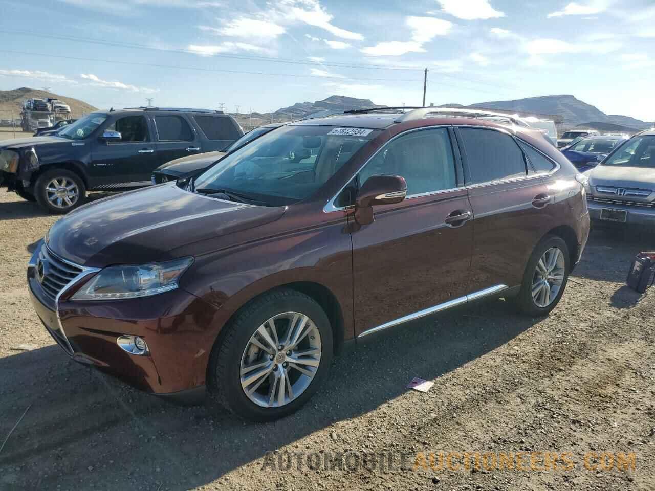 2T2BK1BA3FC275791 LEXUS RX350 2015